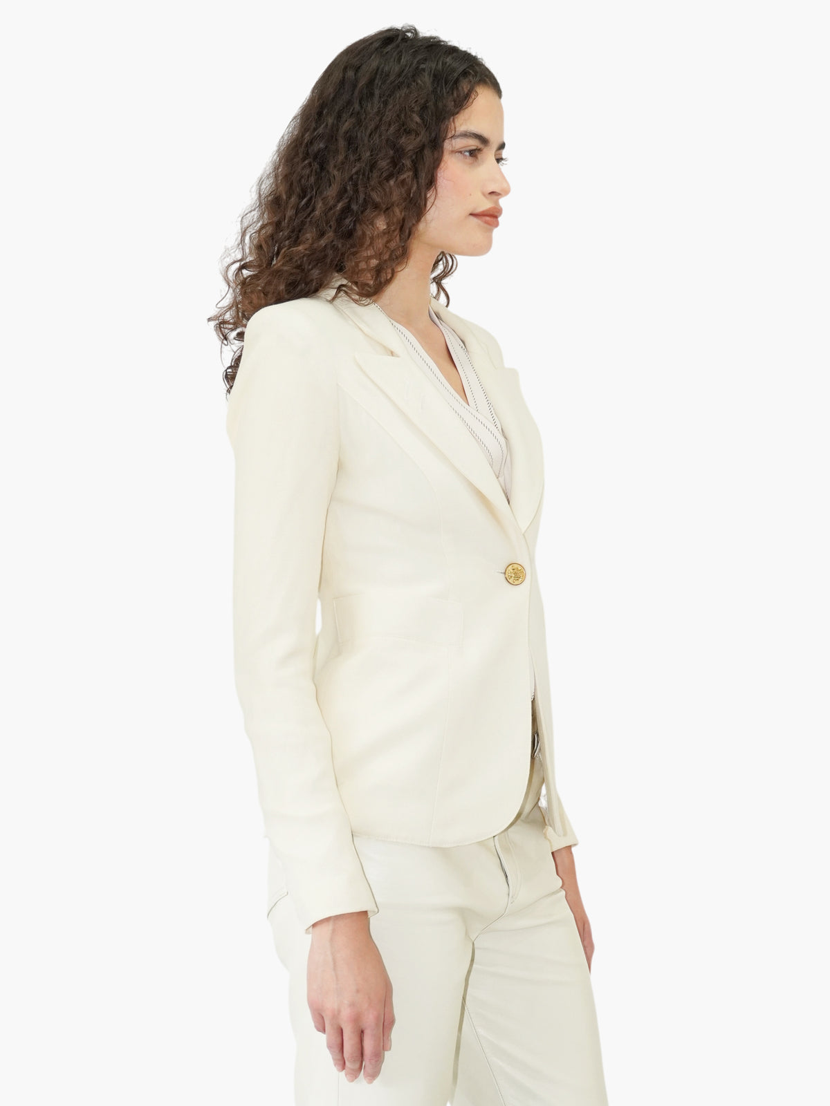 Wool Duchess Blazer