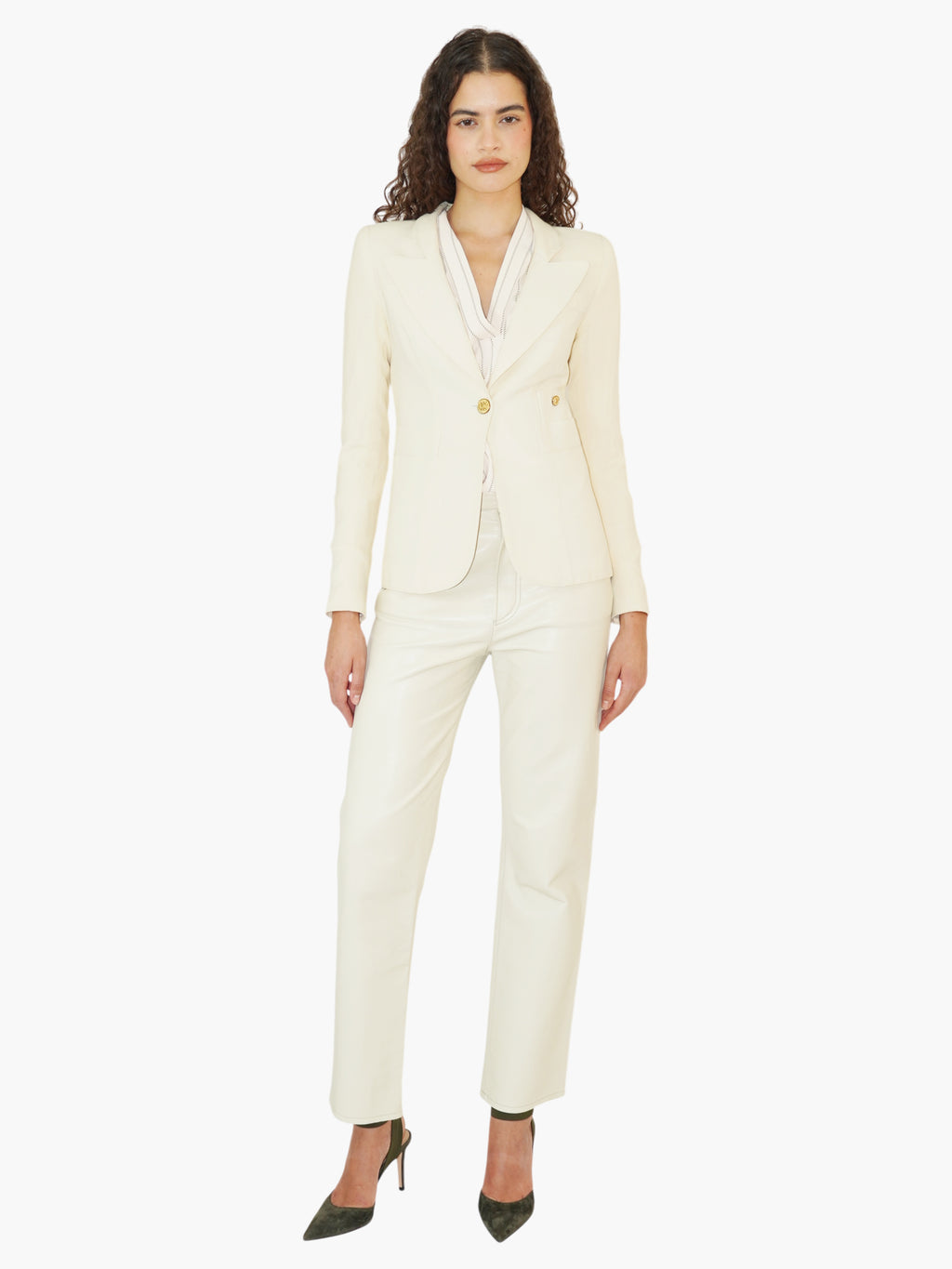 Wool Duchess Blazer