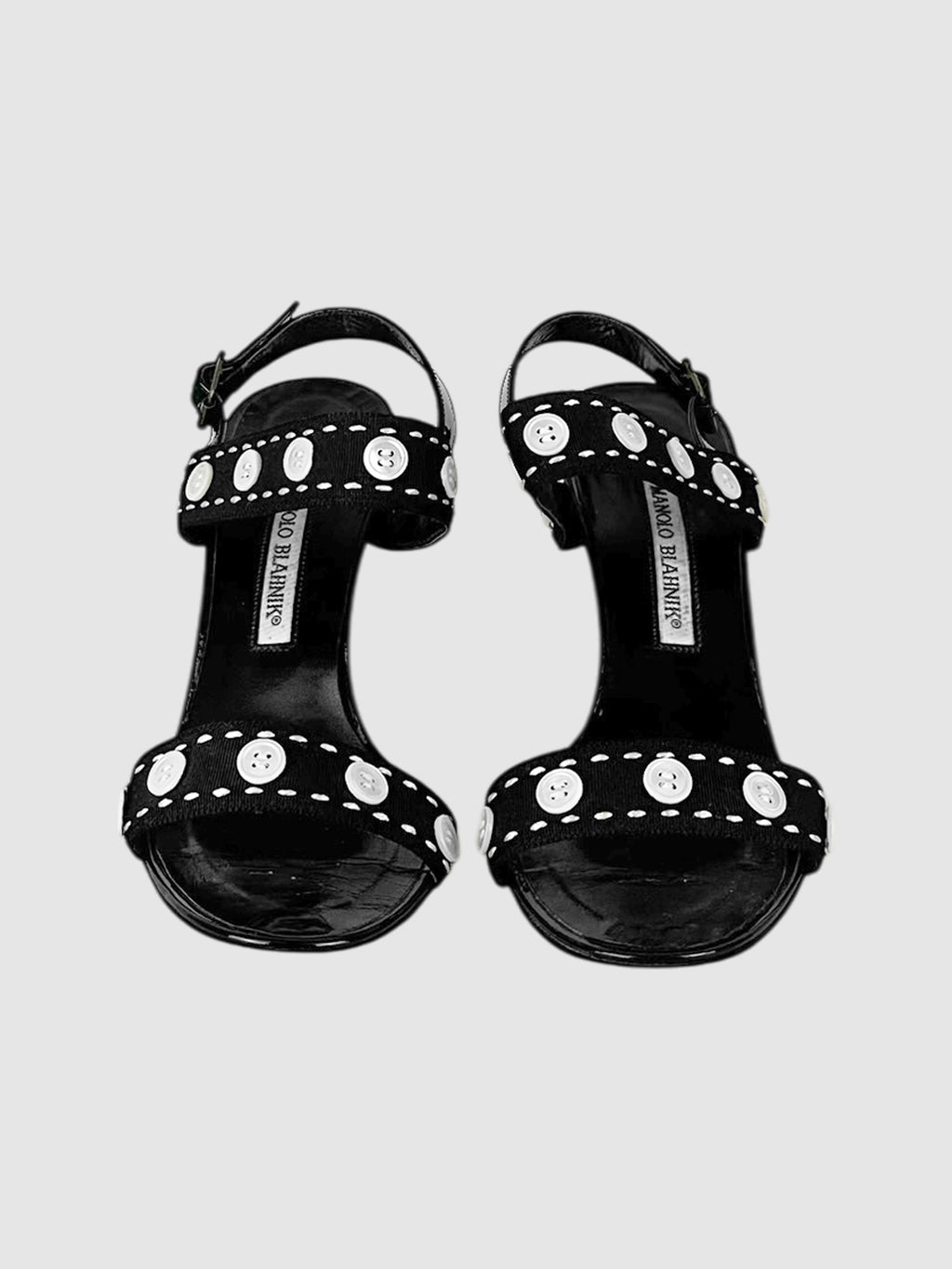 Button Detail Slingback Pumps