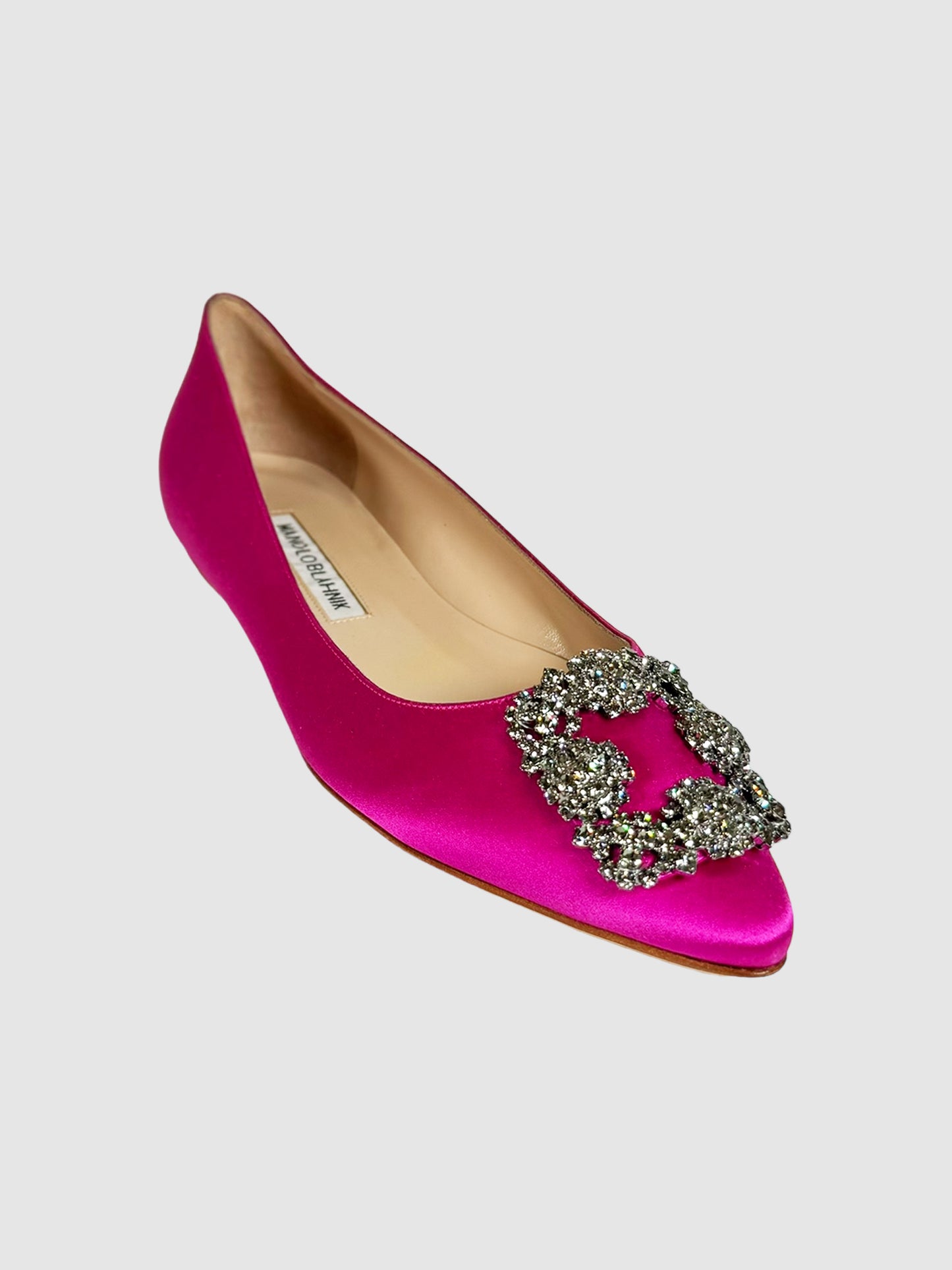 Hangisi Satin Flats - Size 36.5