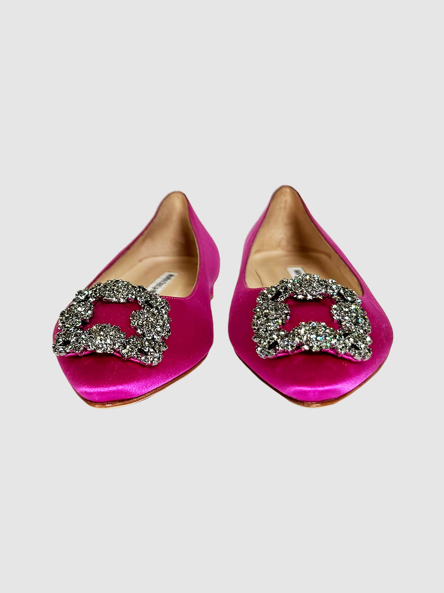 Hangisi Satin Flats - Size 36.5