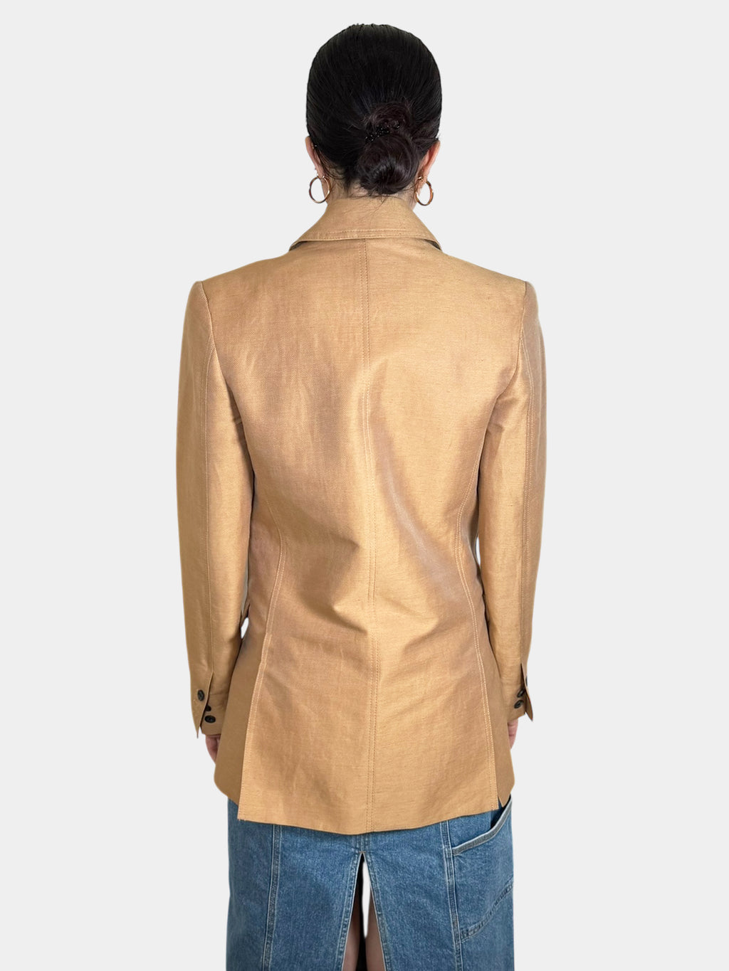 Oversized Double-Breasted Blazer