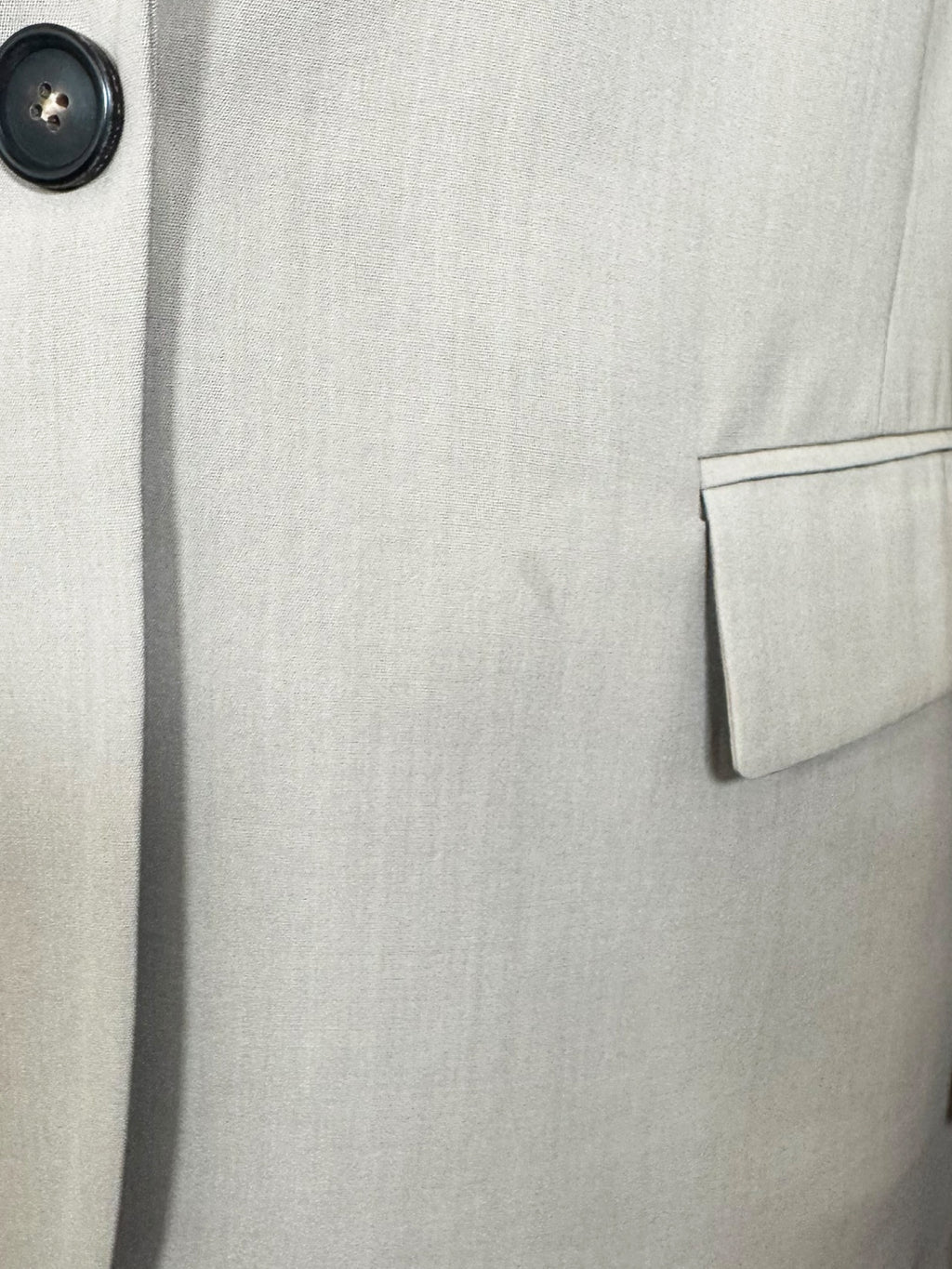Wool Single-Breasted Blazer