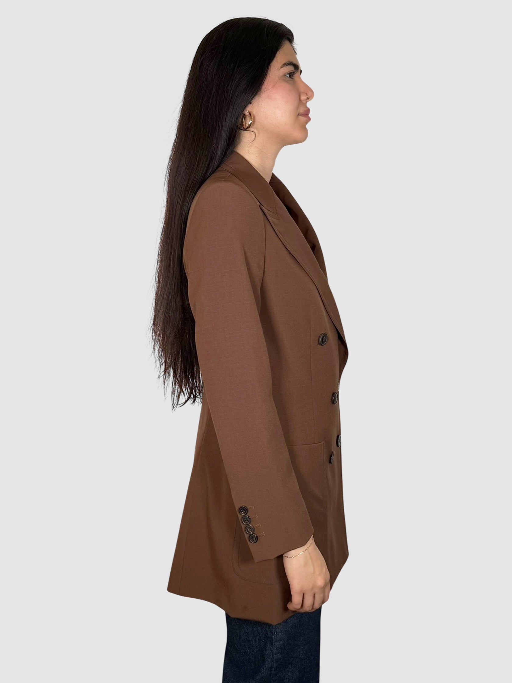 Bylee Raw-Edge Blazer