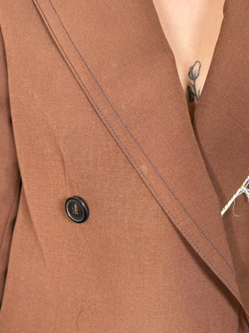 Bylee Raw-Edge Blazer