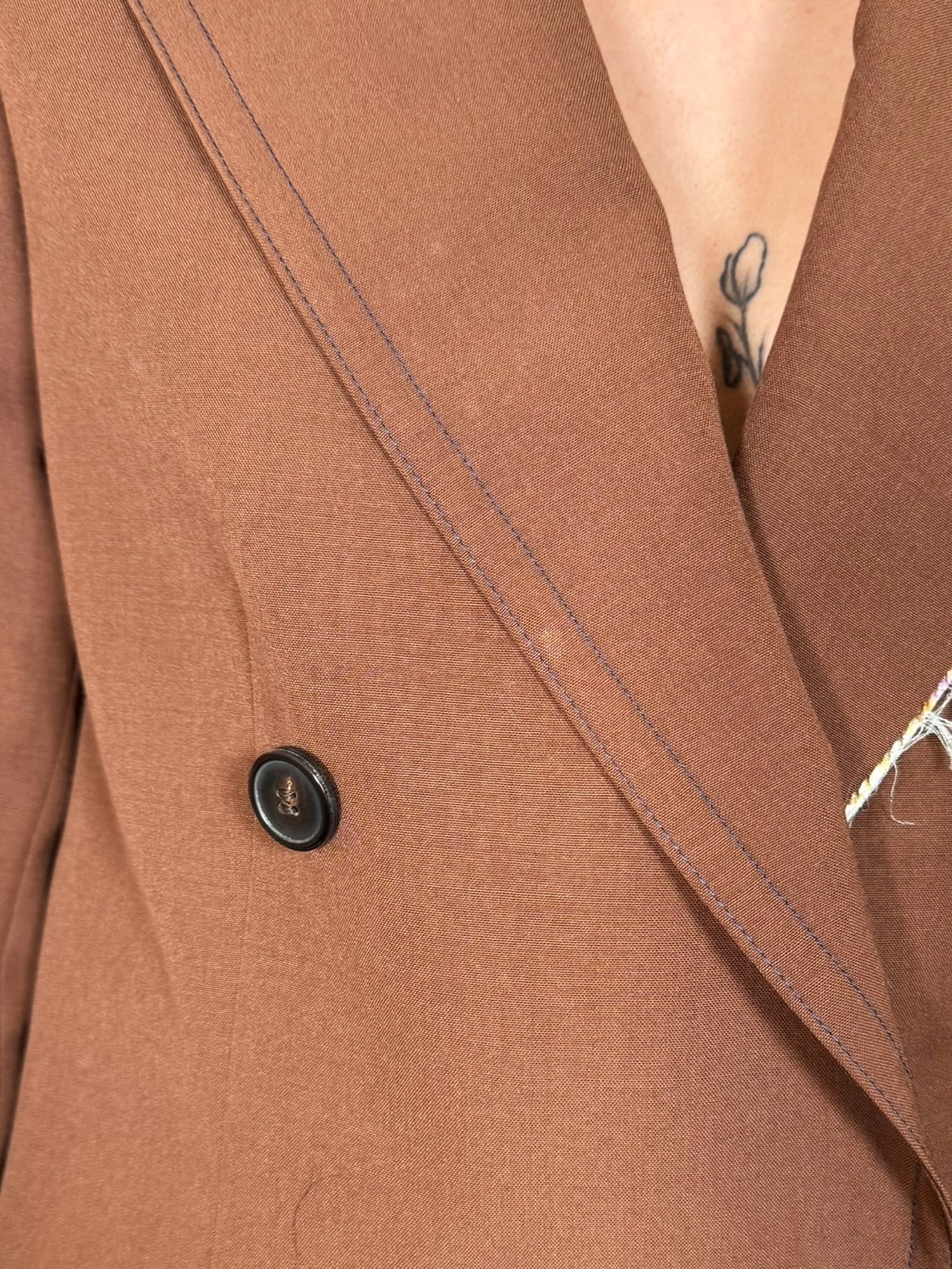 Bylee Raw-Edge Blazer