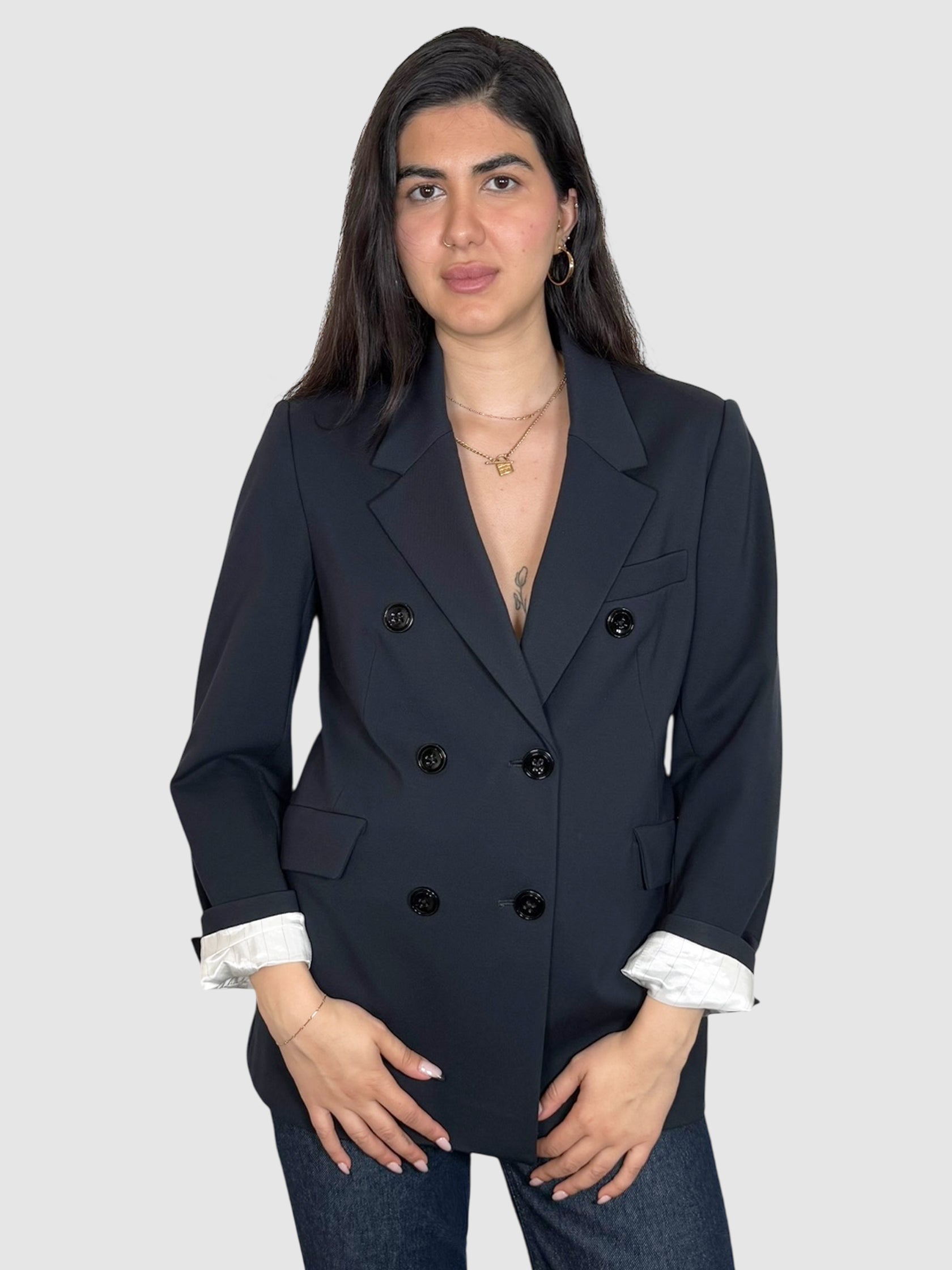 Double-Breasted Blazer