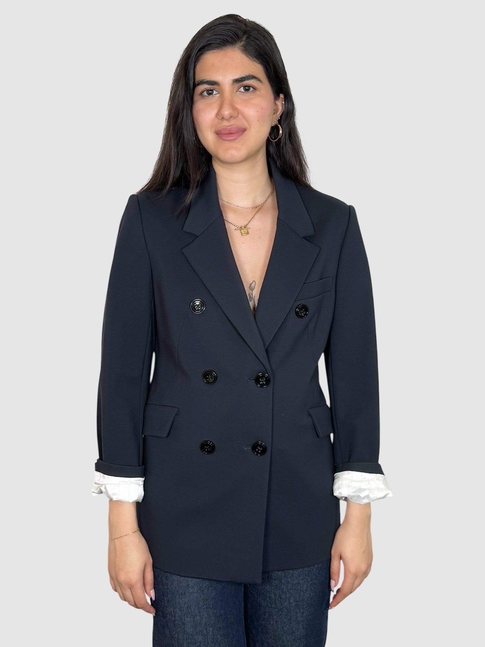 Double-Breasted Blazer