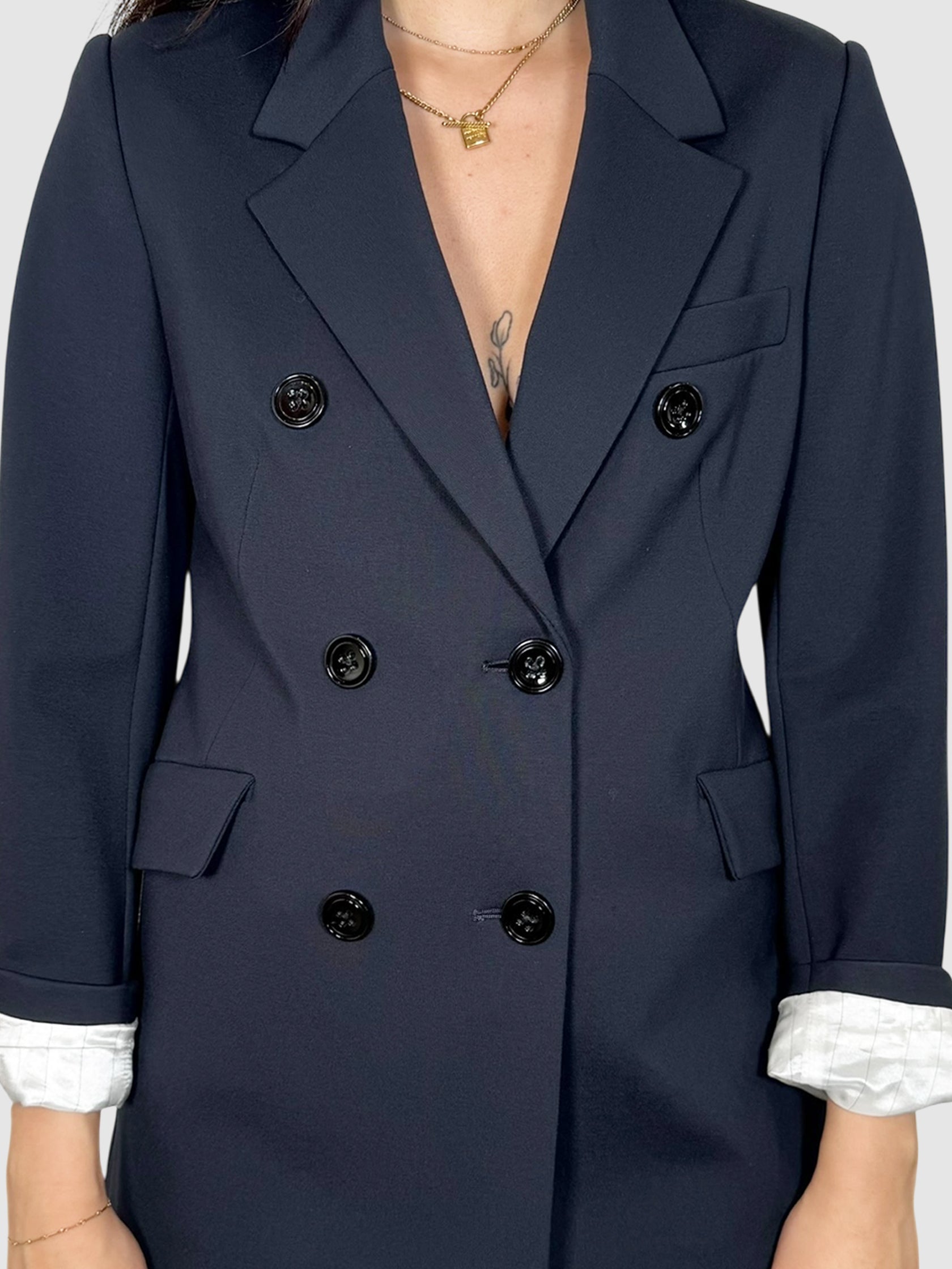 Double-Breasted Blazer