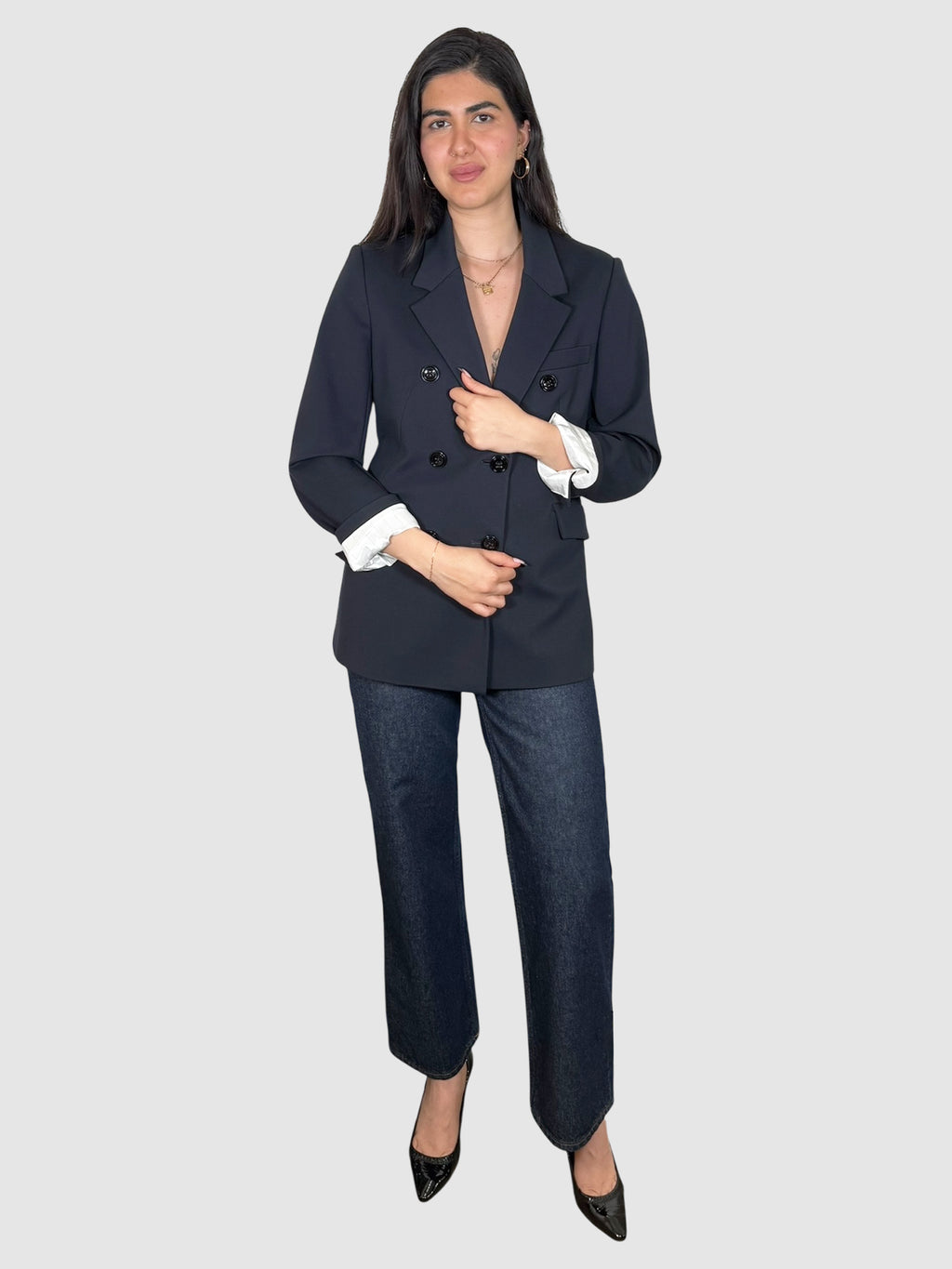 Double-Breasted Blazer