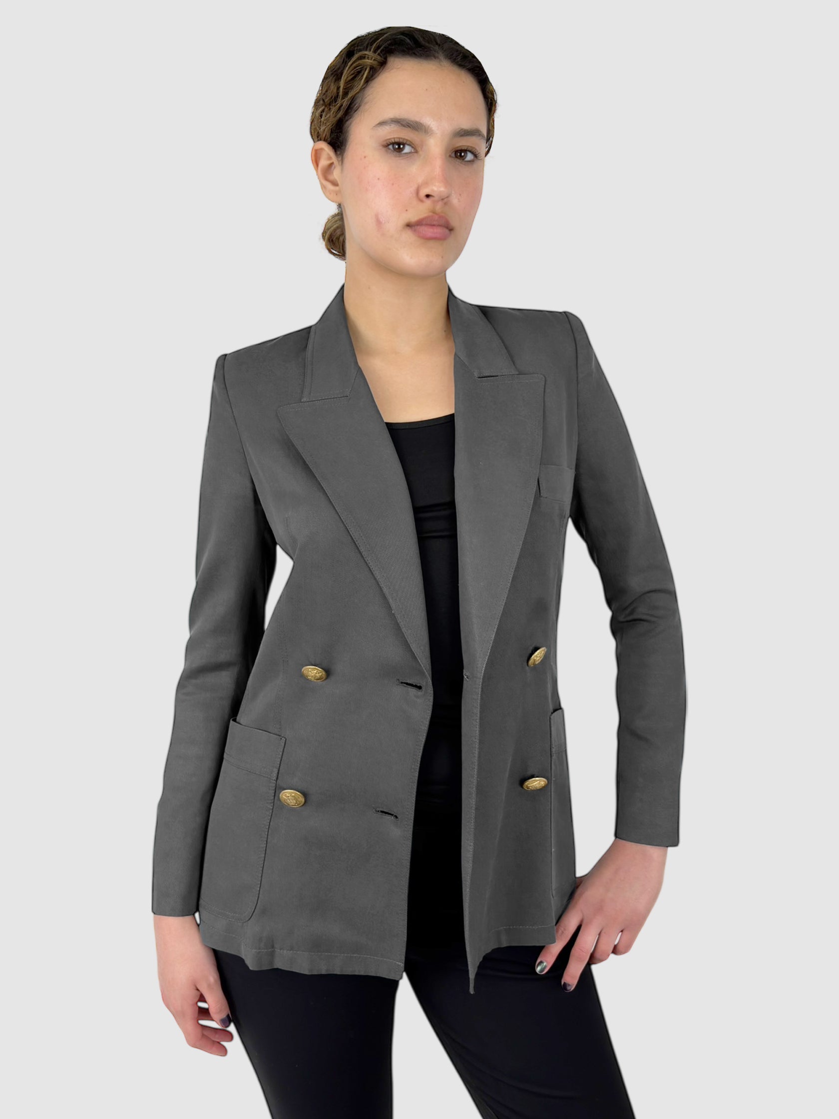 Double-Breasted Blazer