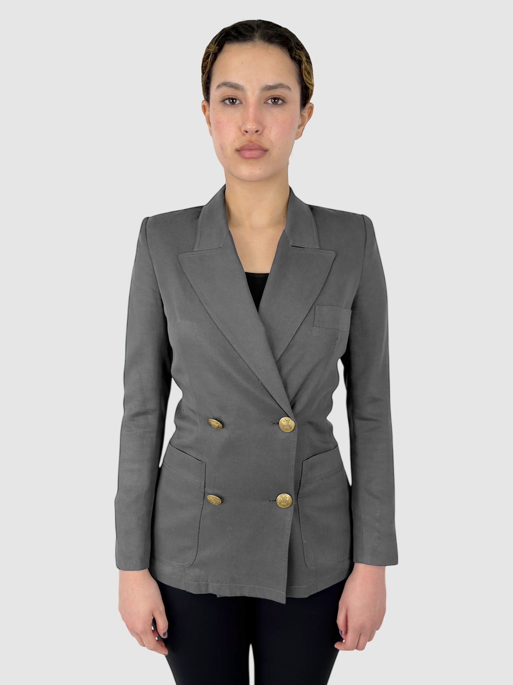 Double-Breasted Blazer