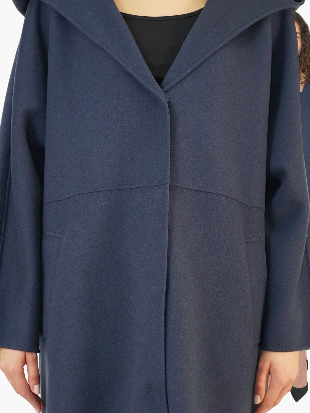 Wool Hooded Coat