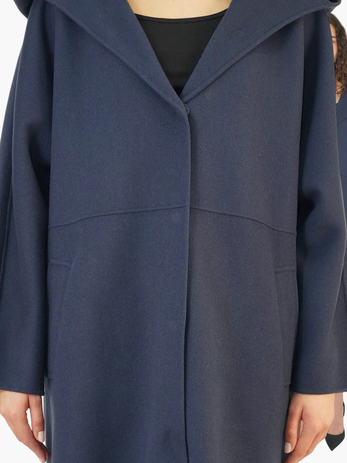 Wool Hooded Coat