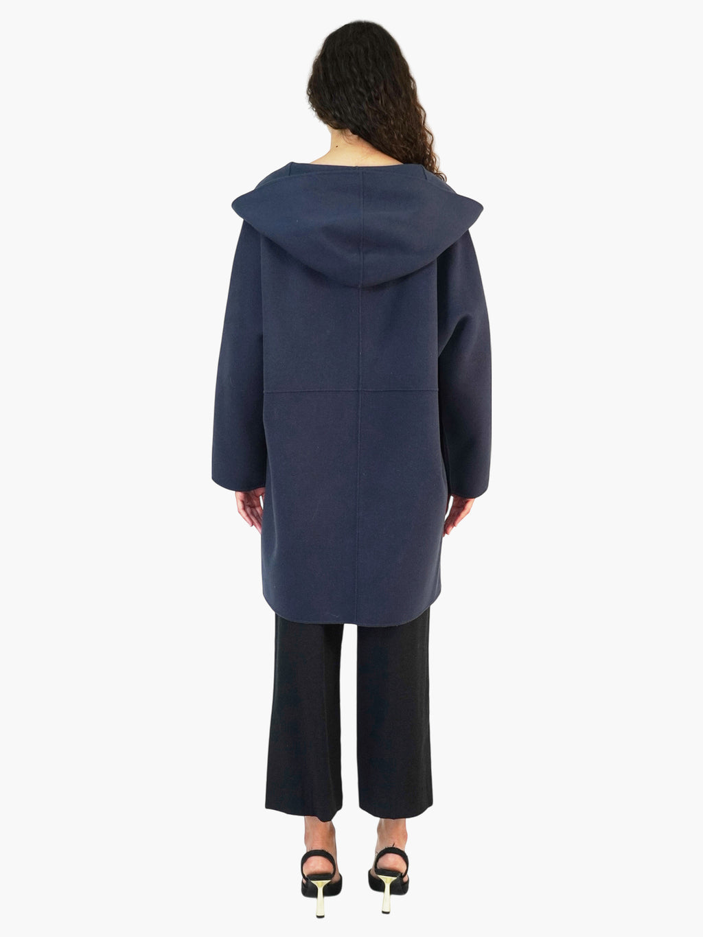 Wool Hooded Coat