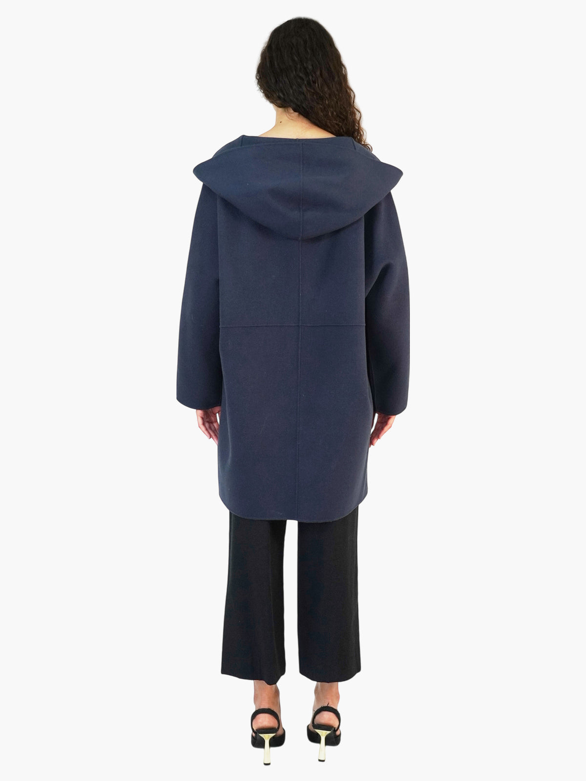 Wool Hooded Coat