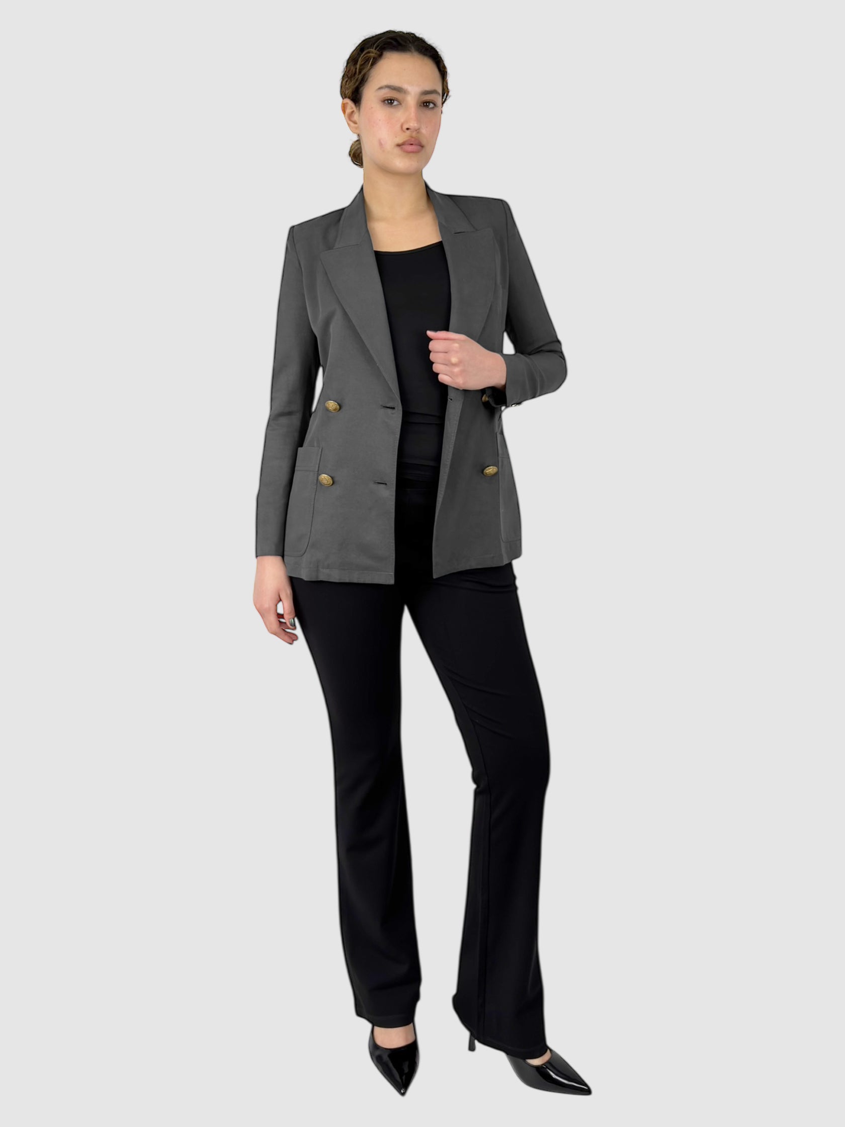 Double-Breasted Blazer