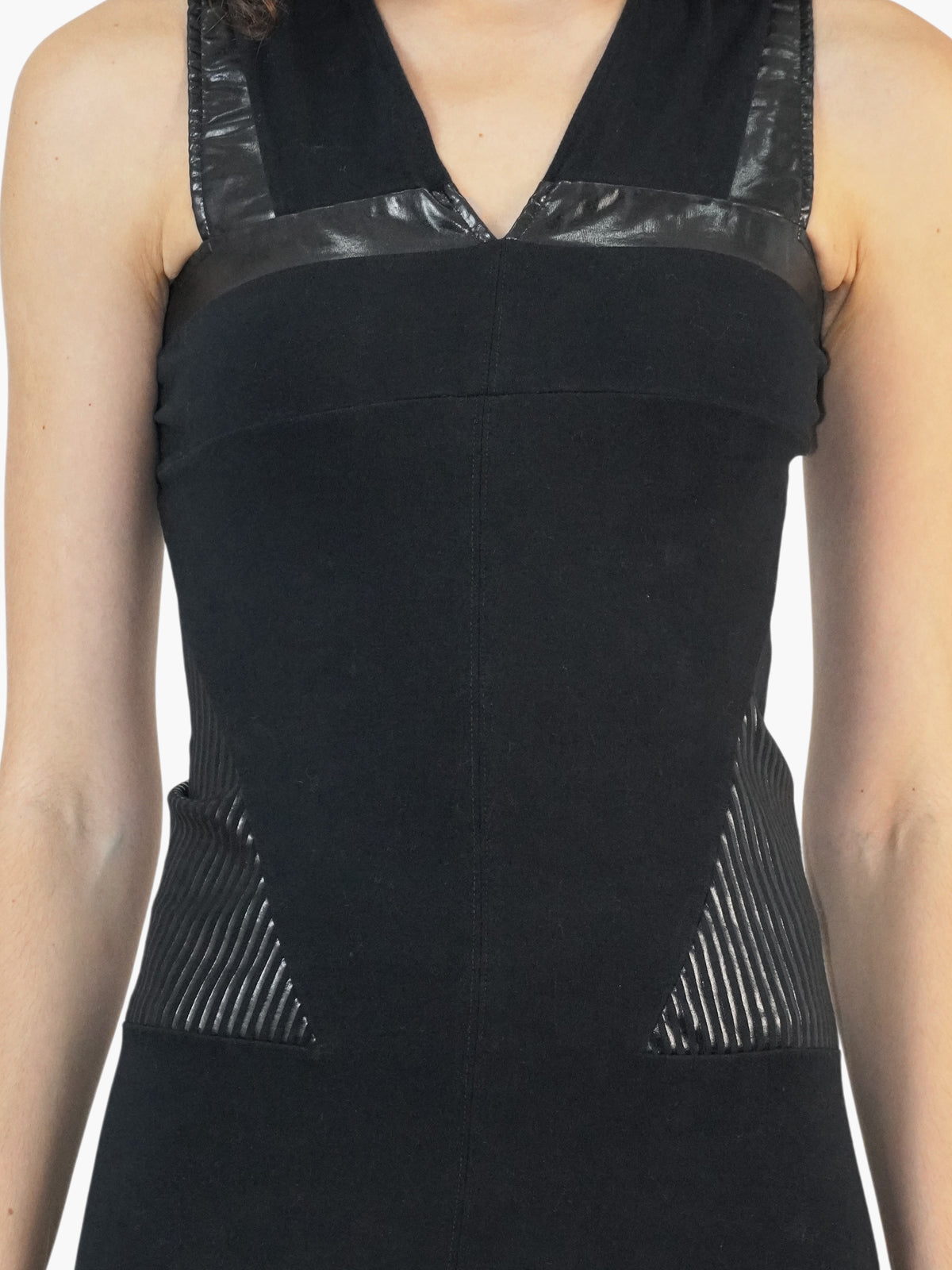 Sleeveless V-Neck Top