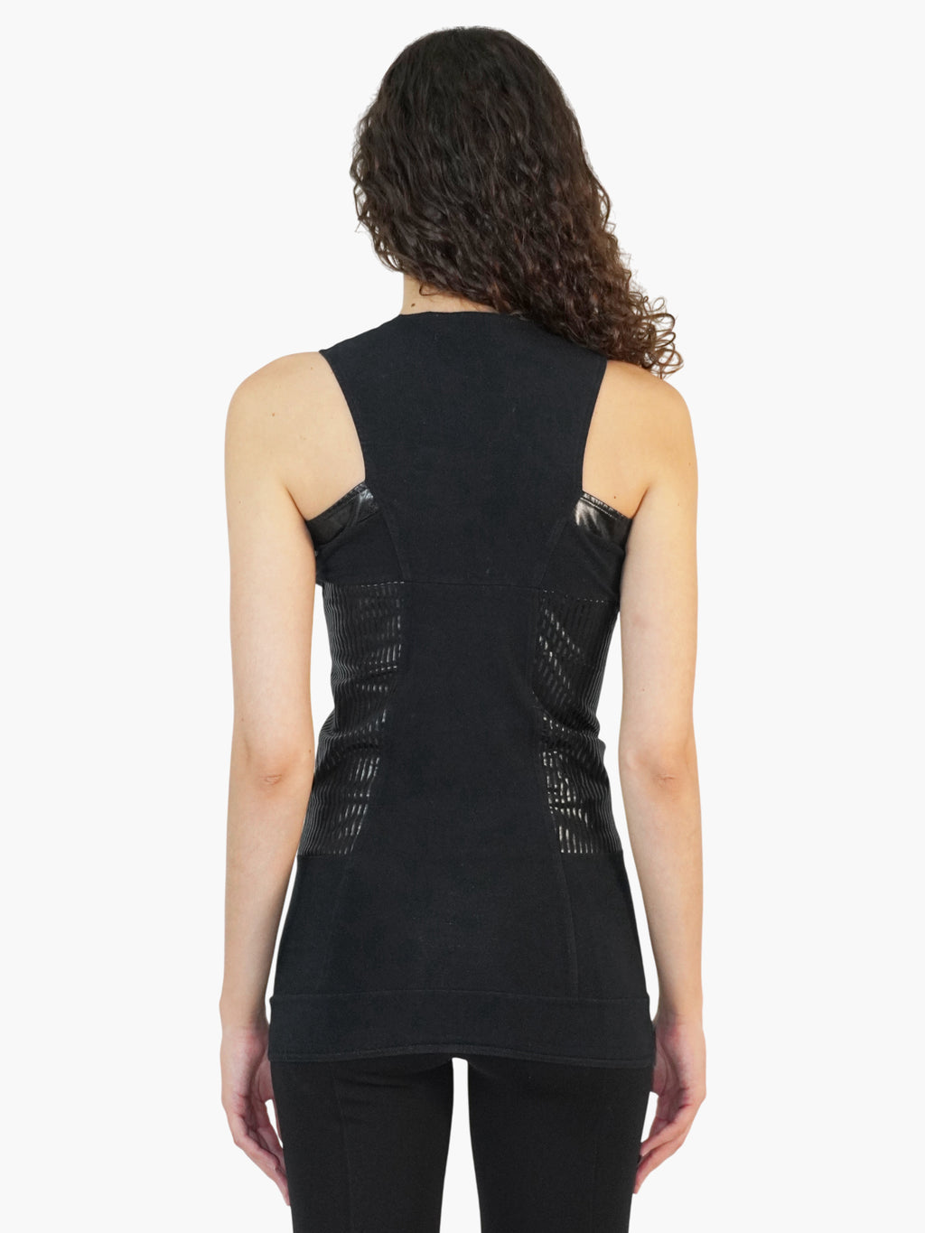 Sleeveless V-Neck Top