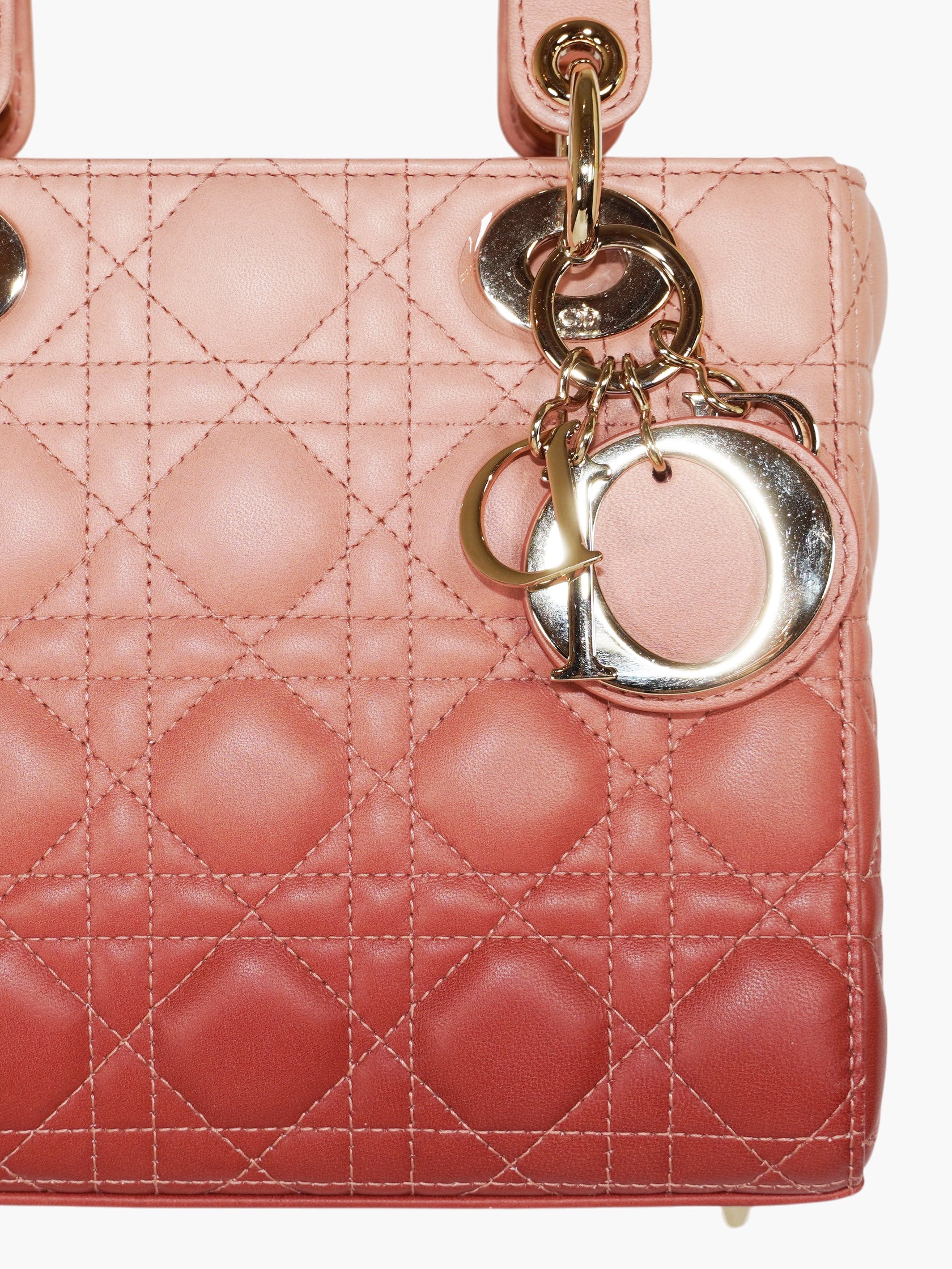 Lady Dior Handle Bag