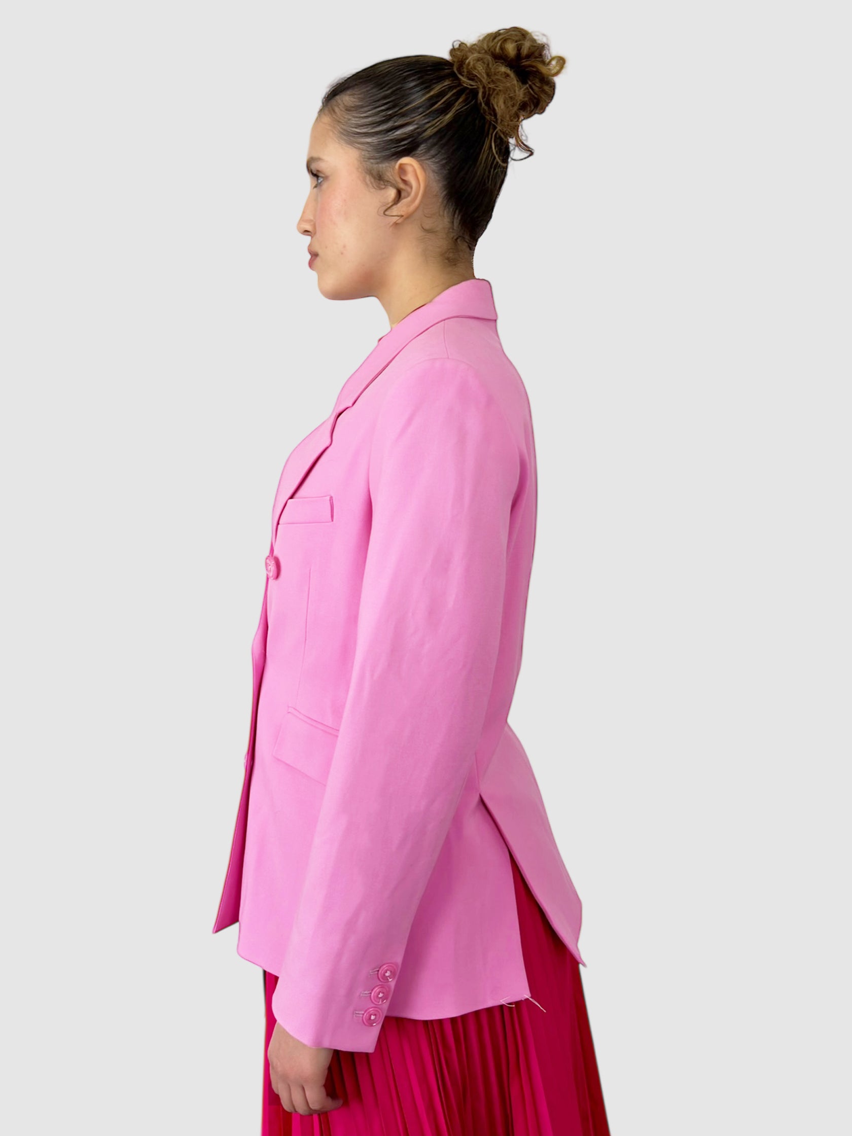 Wool Double-Breasted Blazer