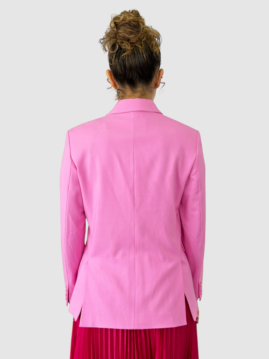 Wool Double-Breasted Blazer