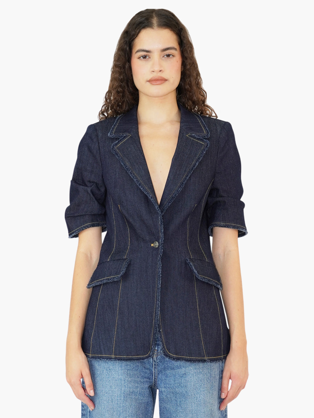 Sallie Denim Blazer