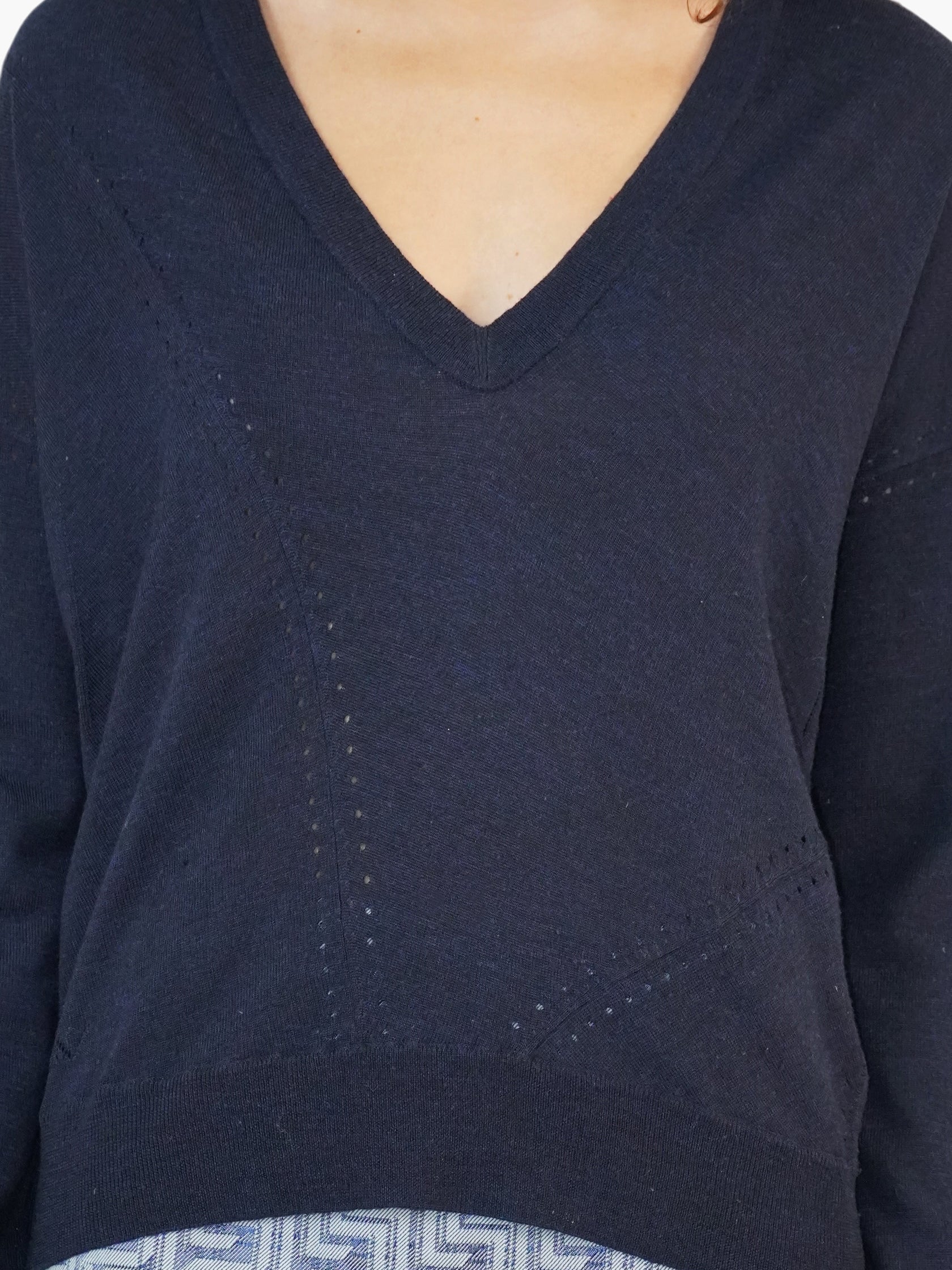 Wool V-Neck Sweater