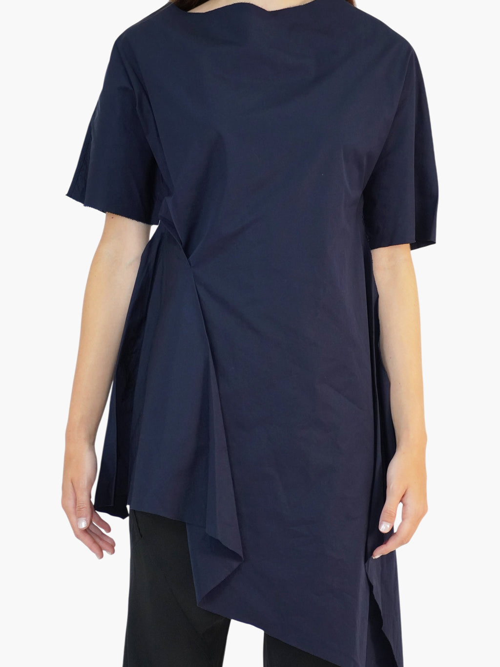 Asymmetric Peplum Tunic