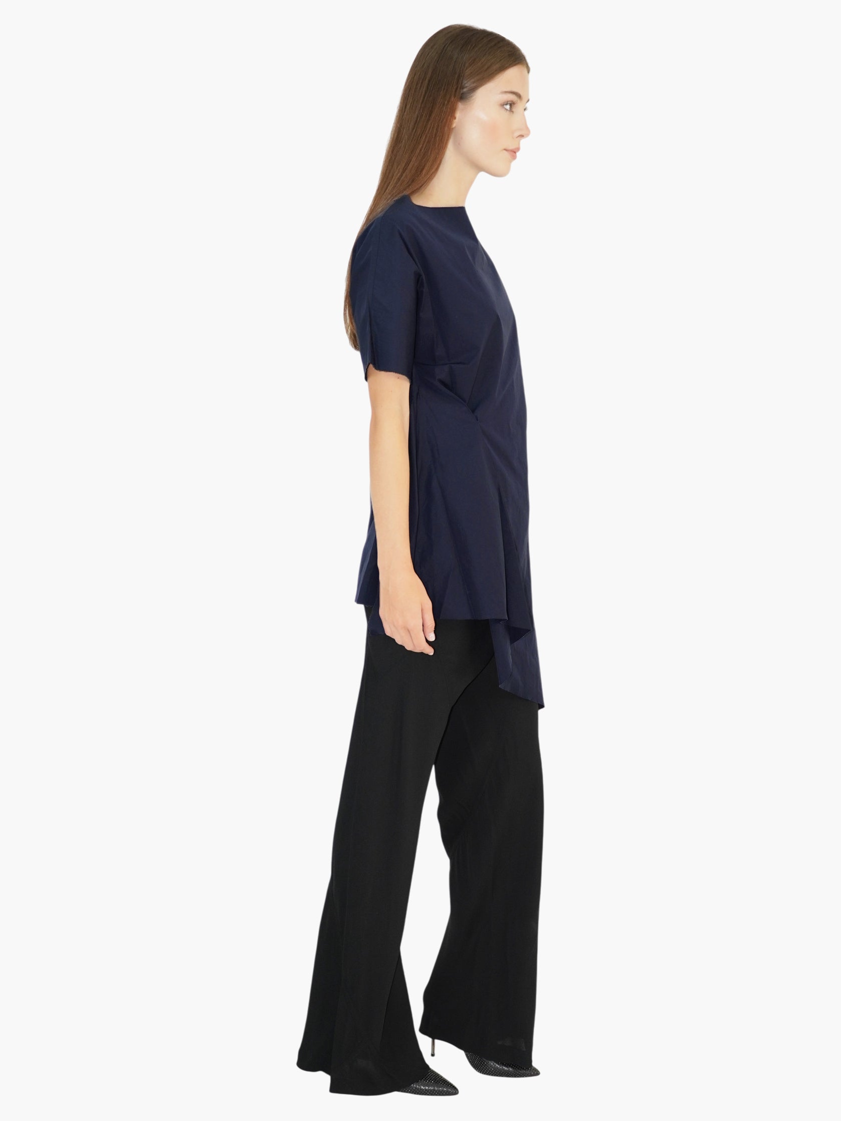 Asymmetric Peplum Tunic
