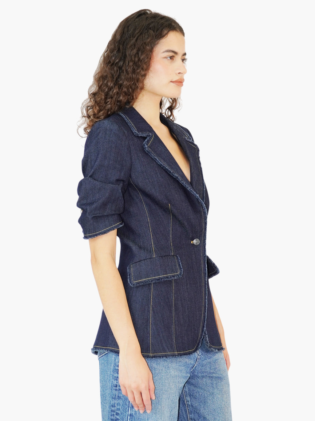 Sallie Denim Blazer