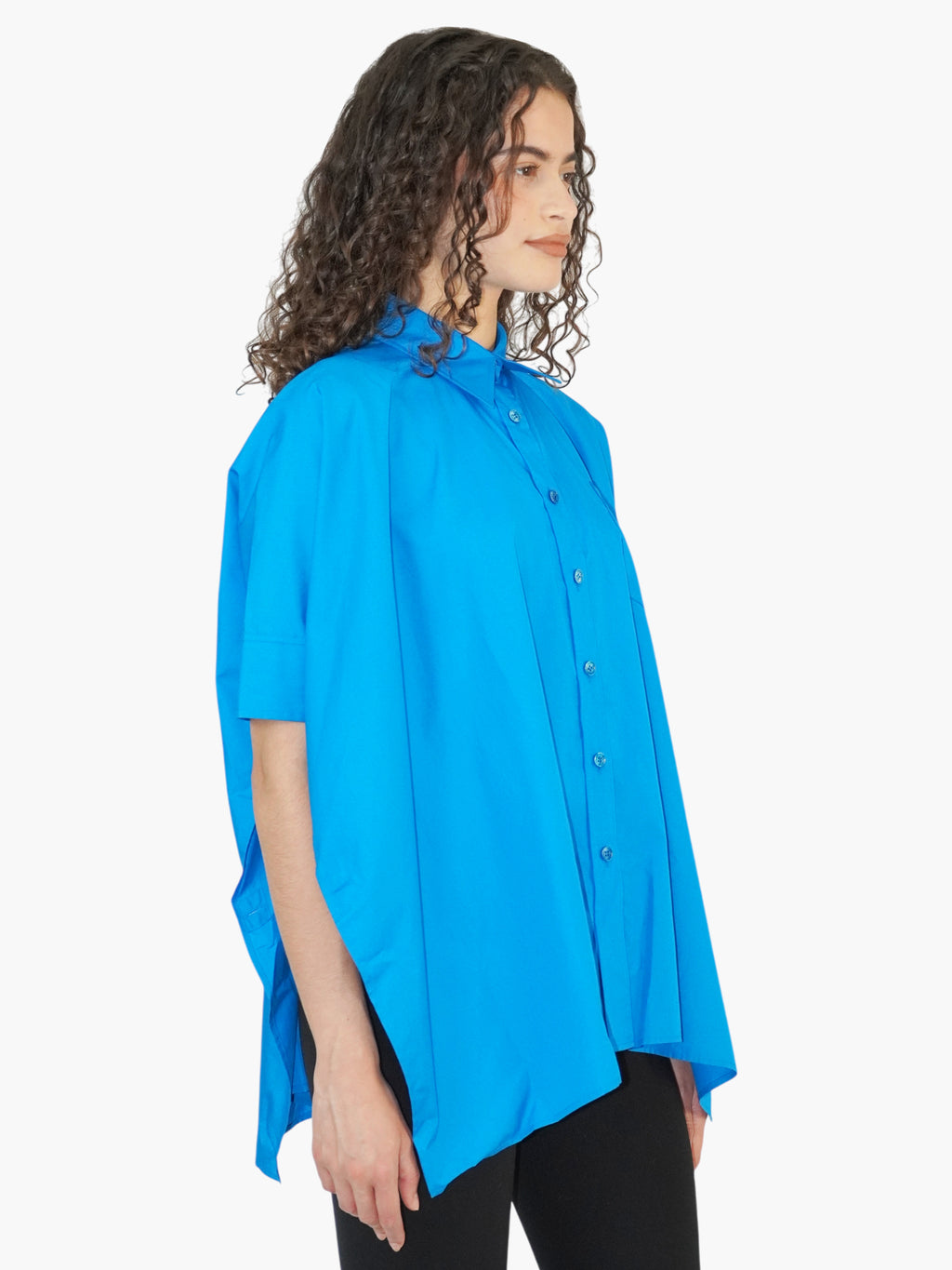 Oversized Button-Up Top