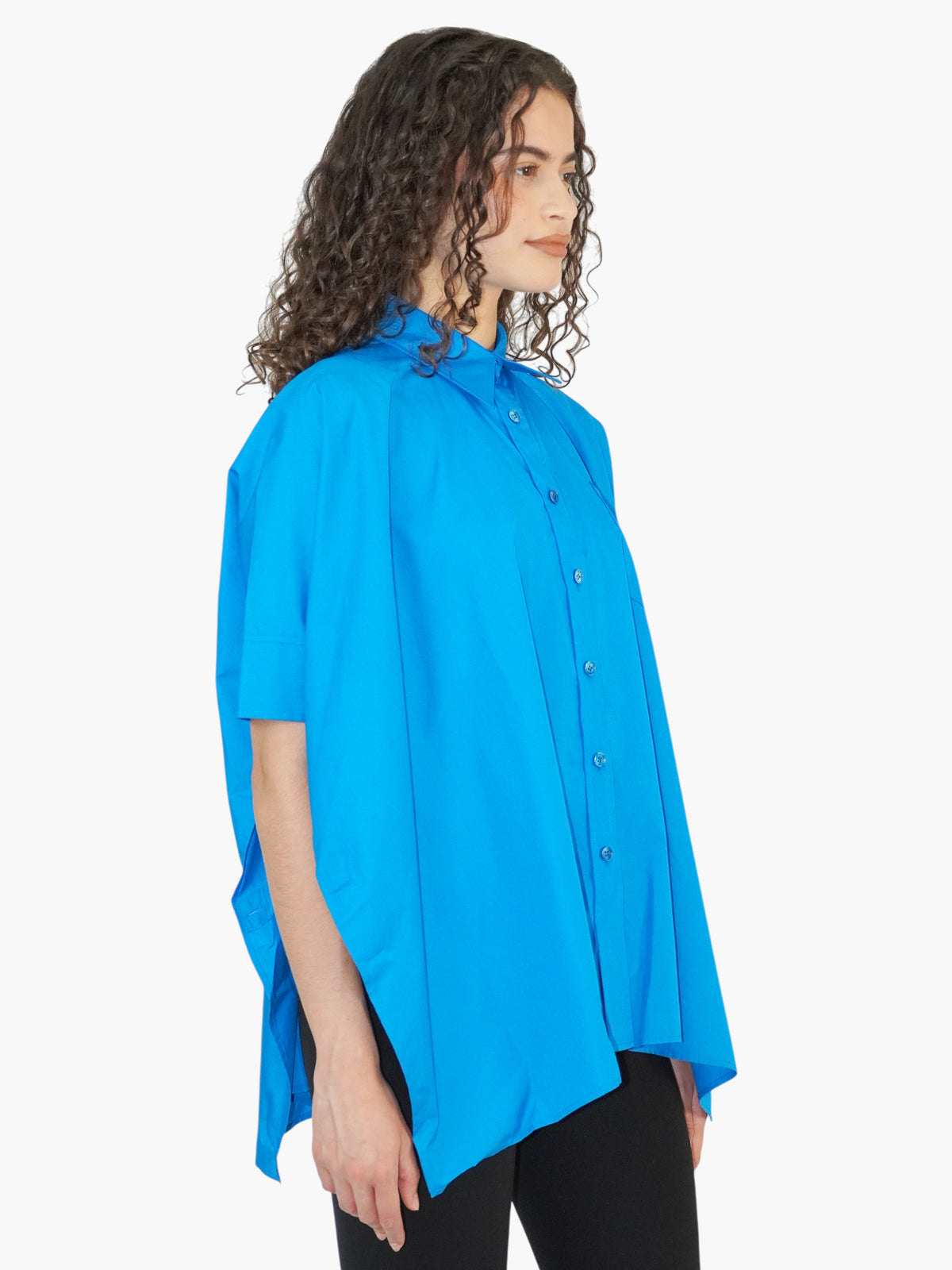 Oversized Button-Up Top