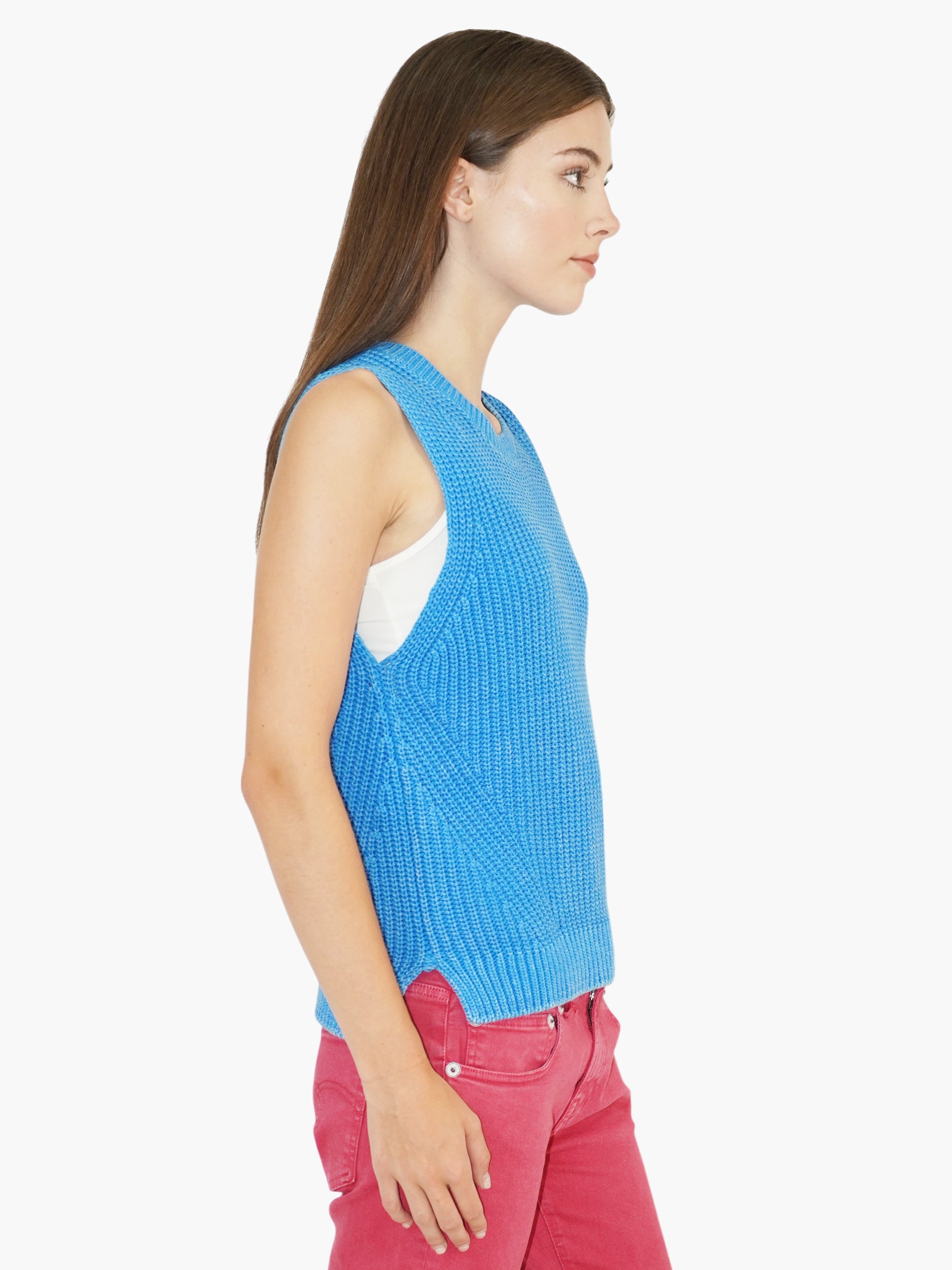 Knit Sleeveless Sweater