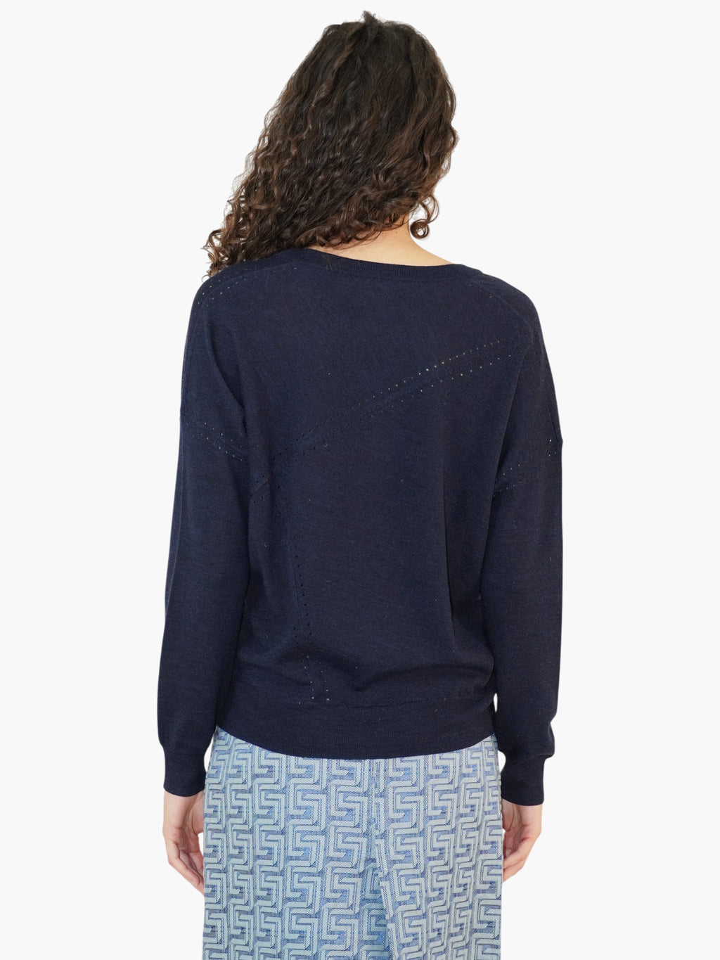 Wool V-Neck Sweater