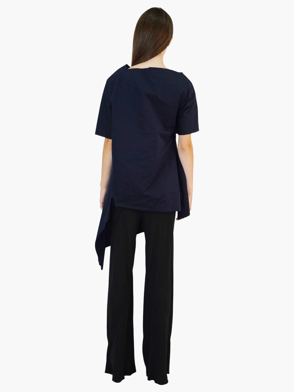 Asymmetric Peplum Tunic