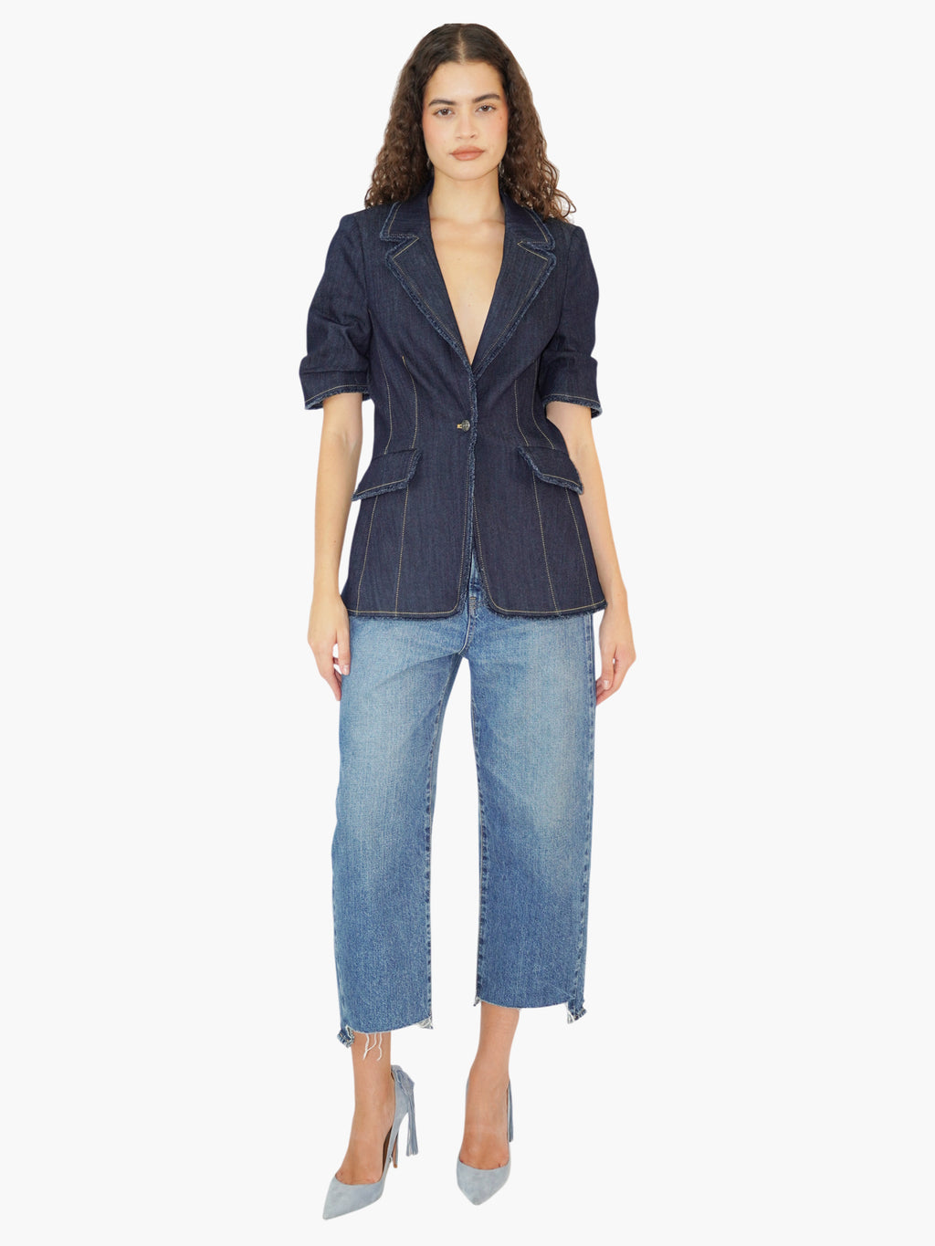 Sallie Denim Blazer