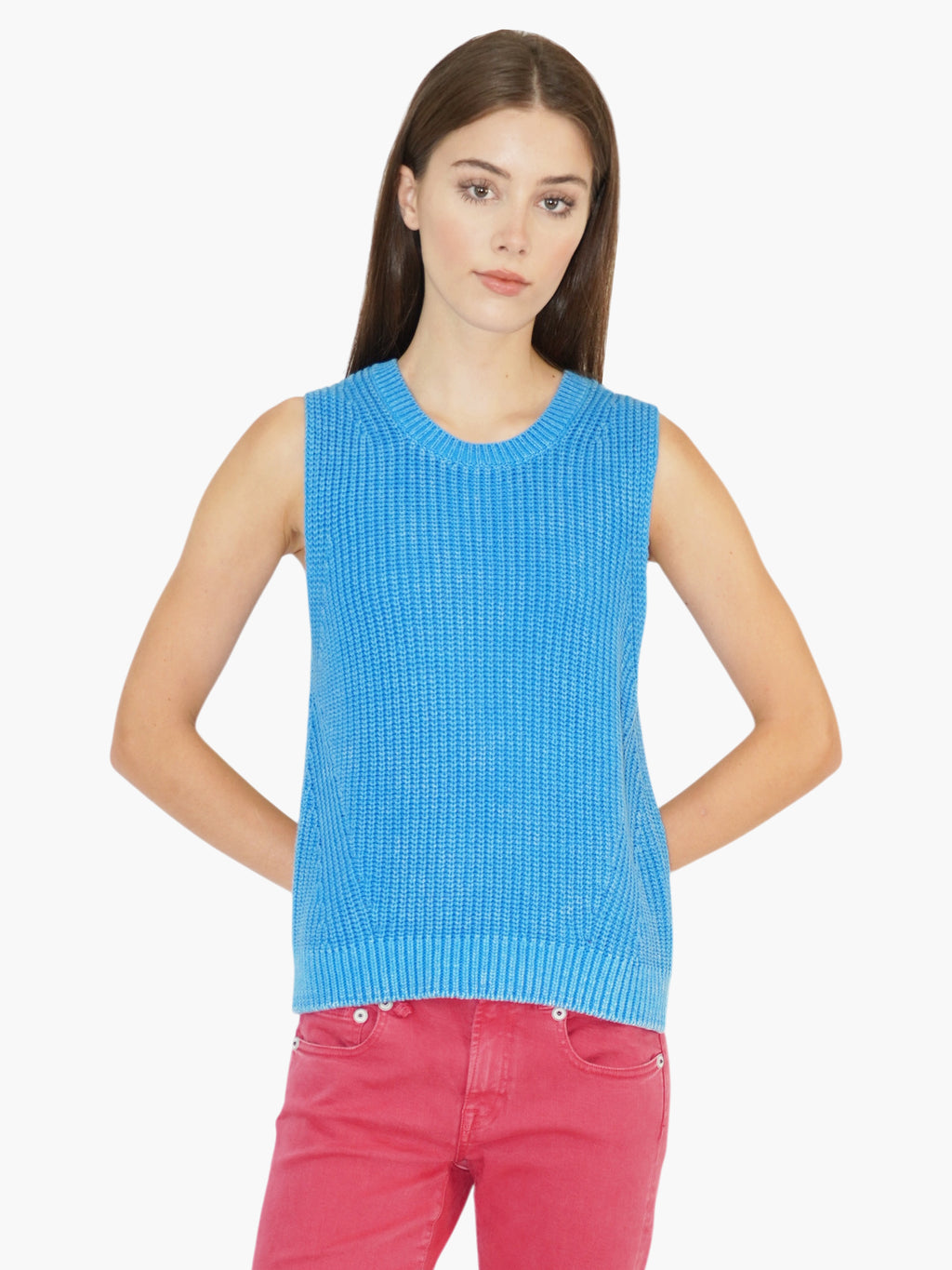 Knit Sleeveless Sweater