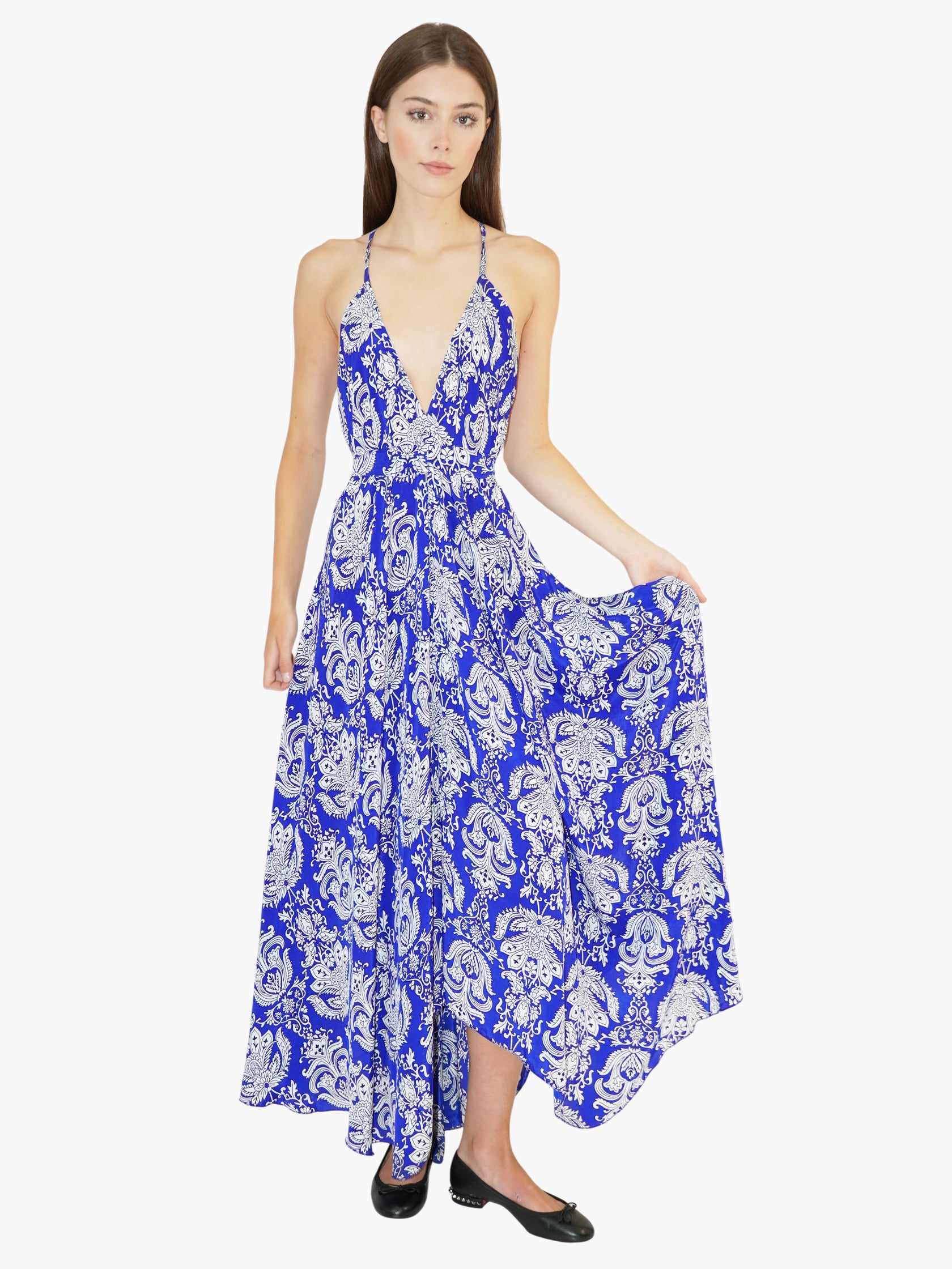 Paisley Maxi Dress