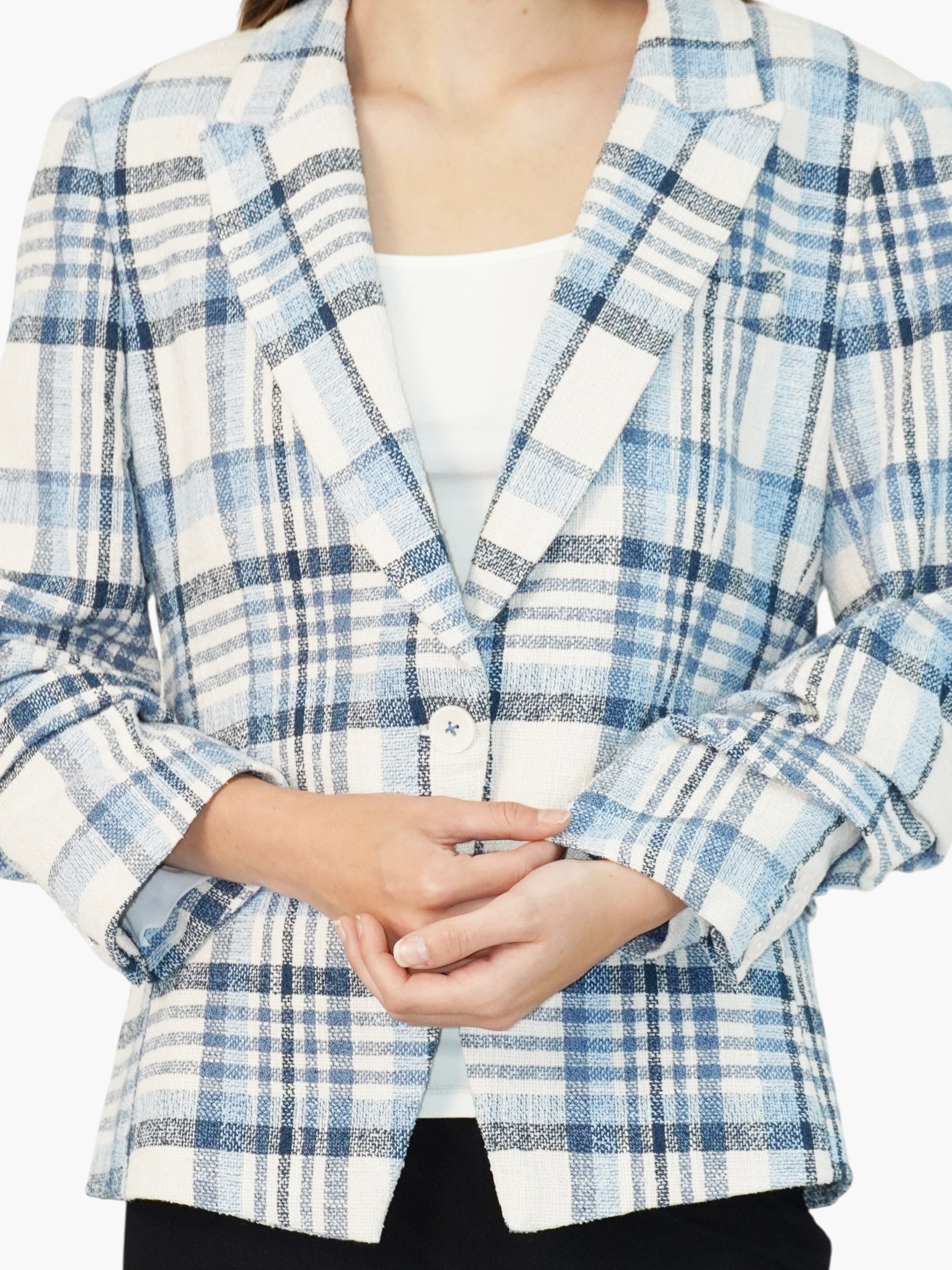 Plaid Ralph Blazer