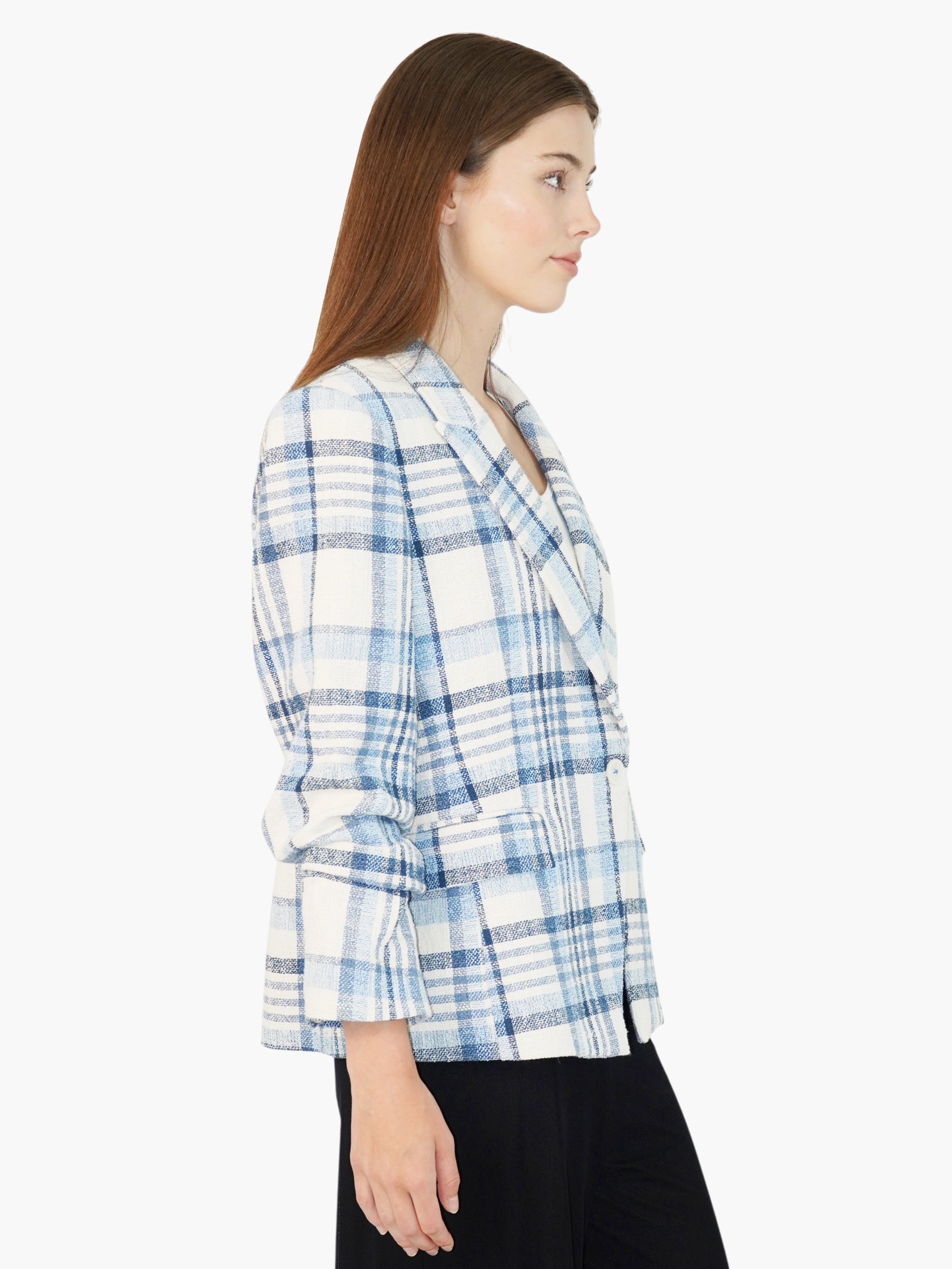 Plaid Ralph Blazer