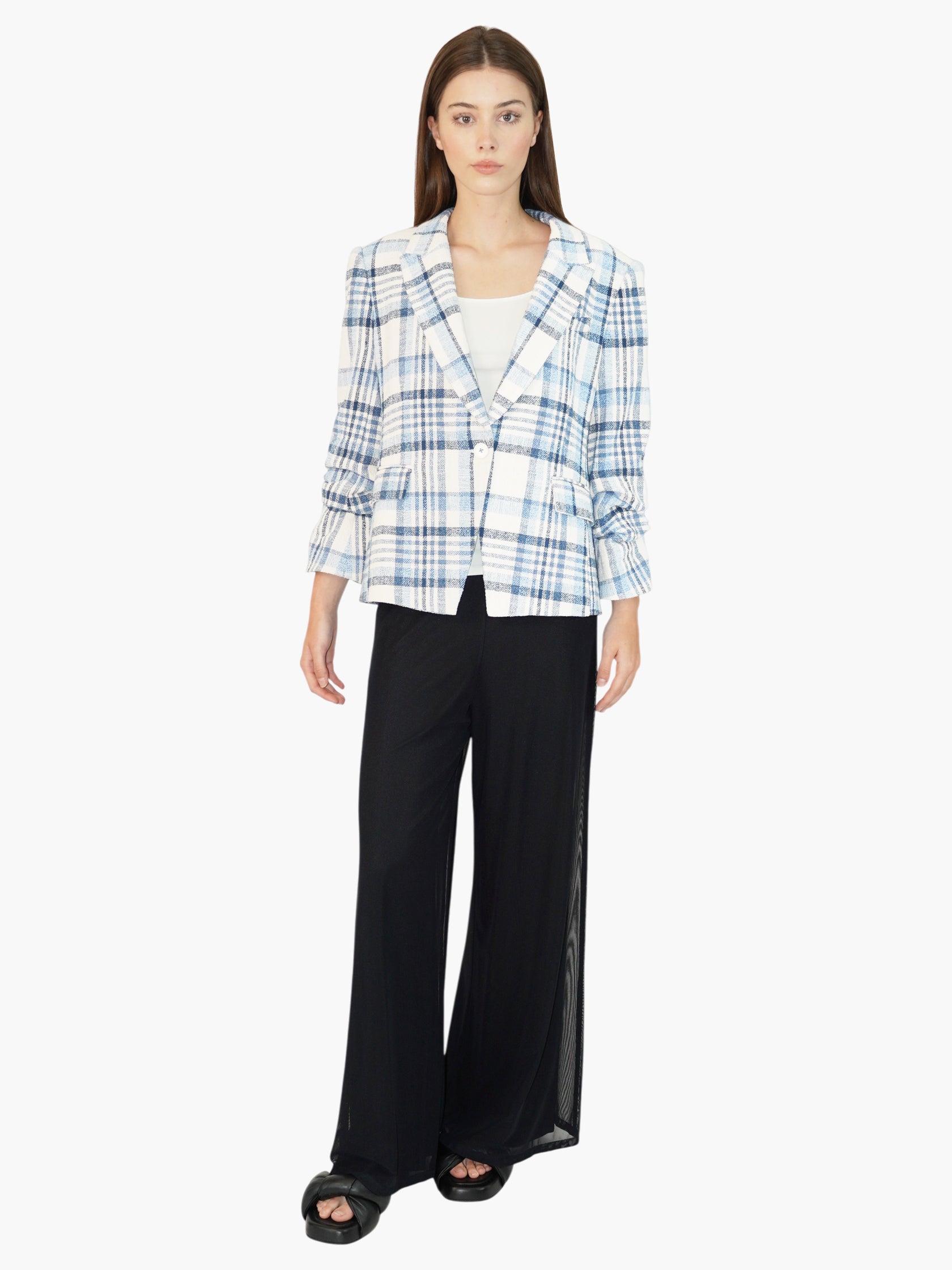 Plaid Ralph Blazer