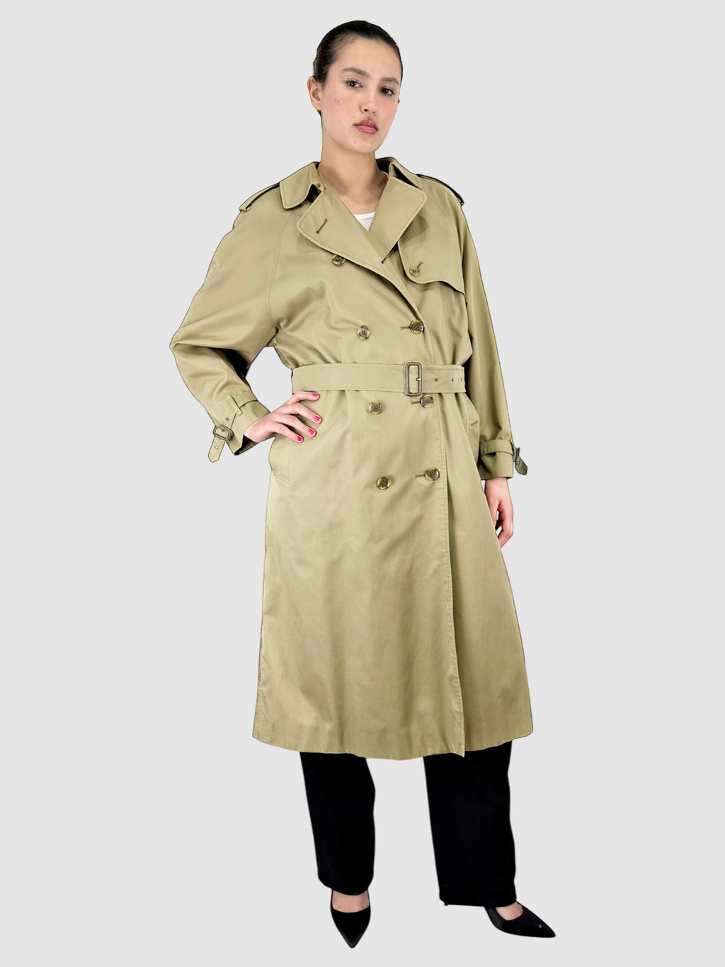 Belted Trench Coat