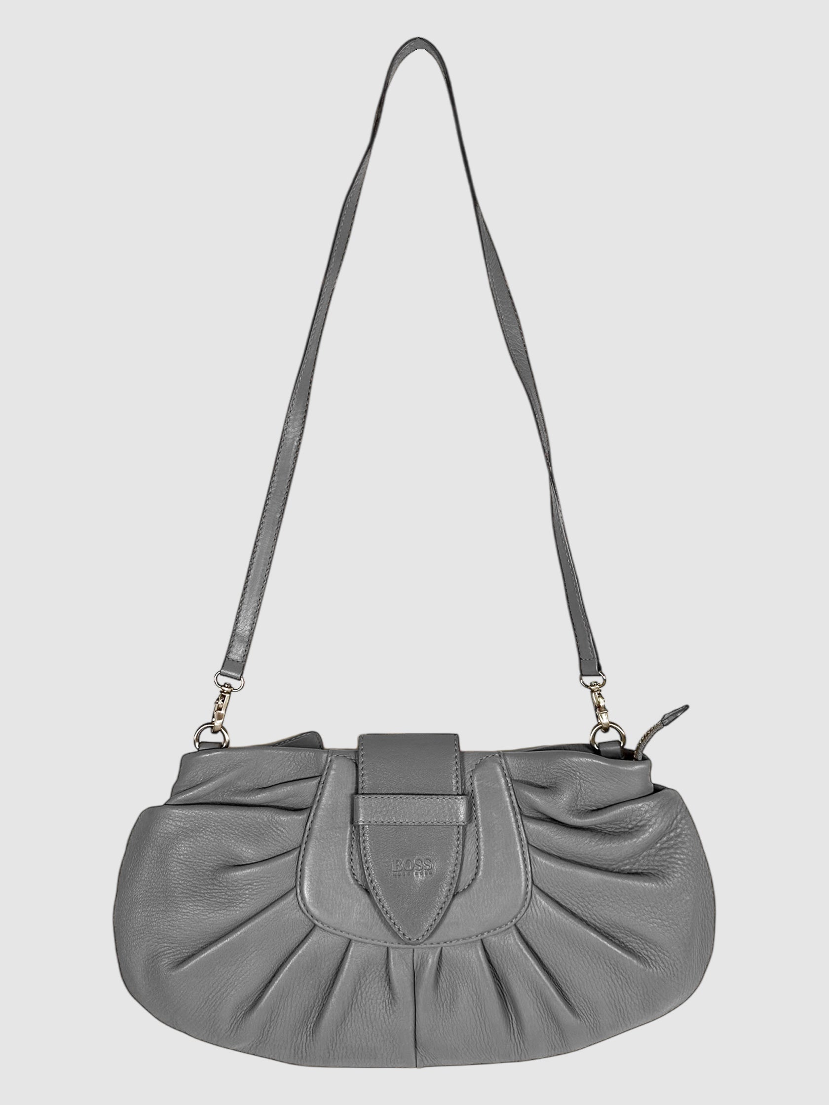 Large Pleated Clutch