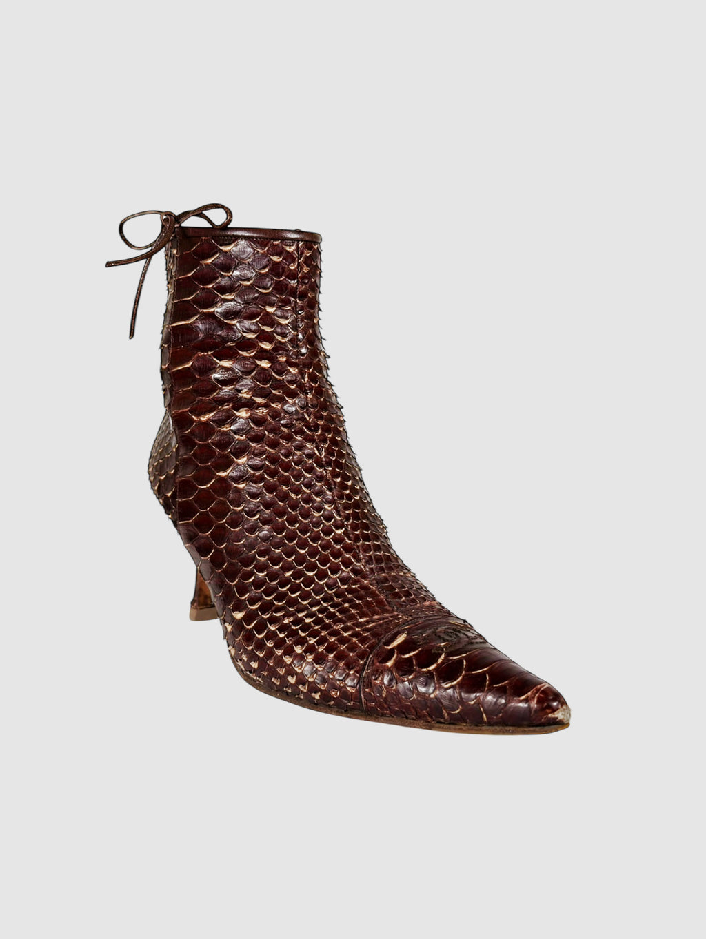 Python Ankle Boots