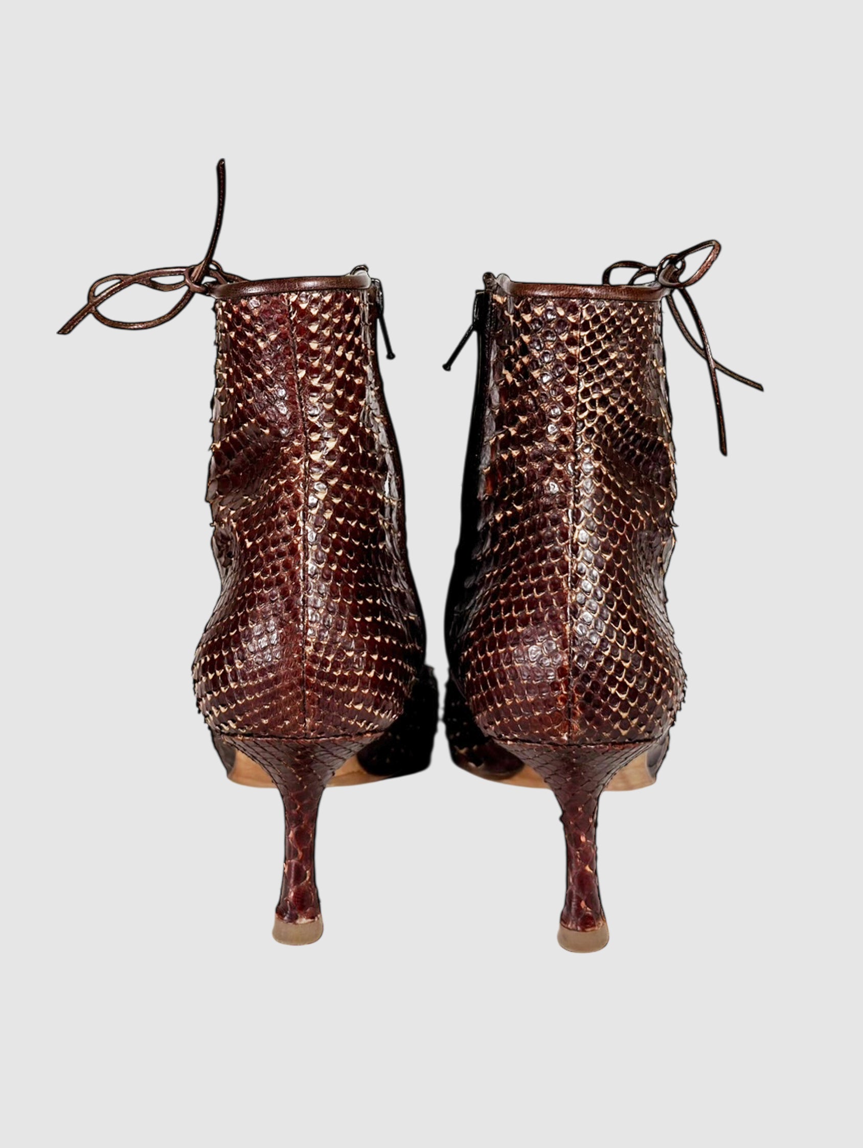 Python Ankle Boots