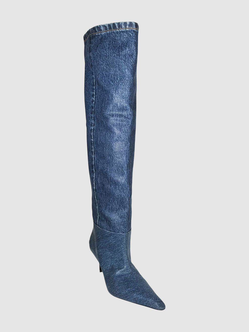 Tall Denim Boots