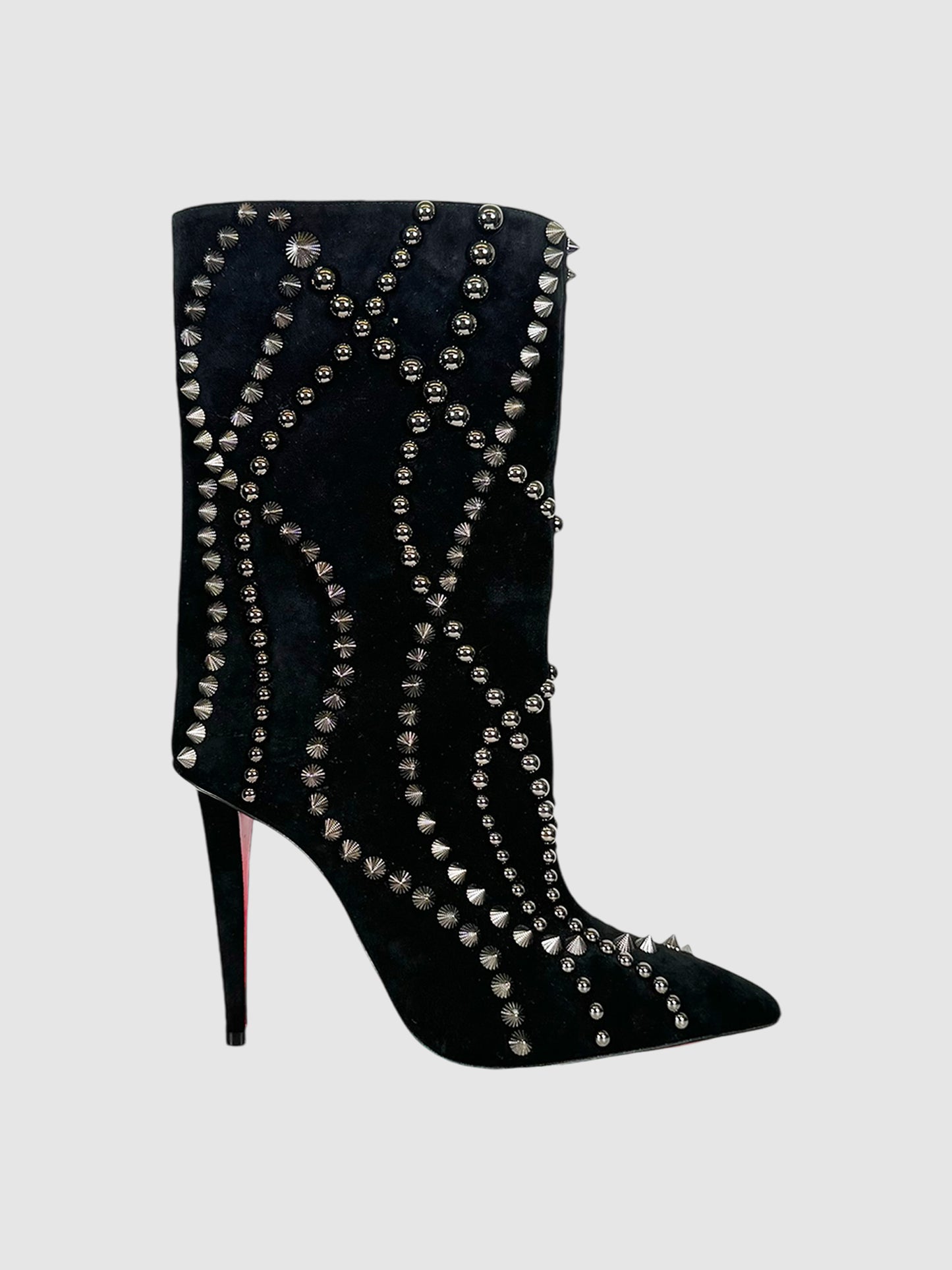 Astrilage Stivali Studded Stiletto Boots - Size 36