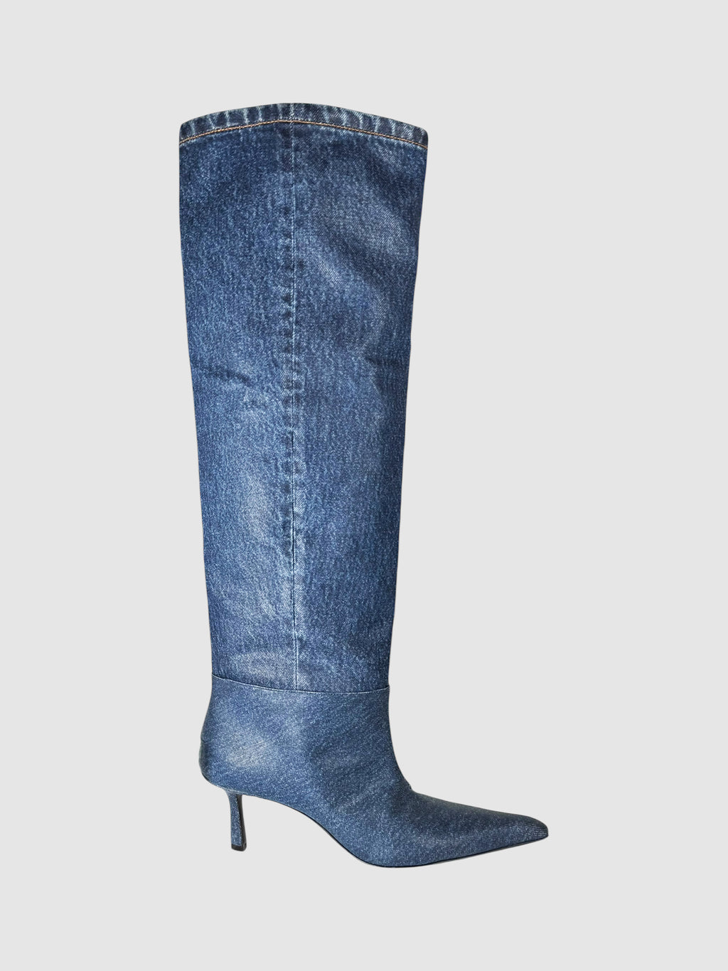 Tall Denim Boots