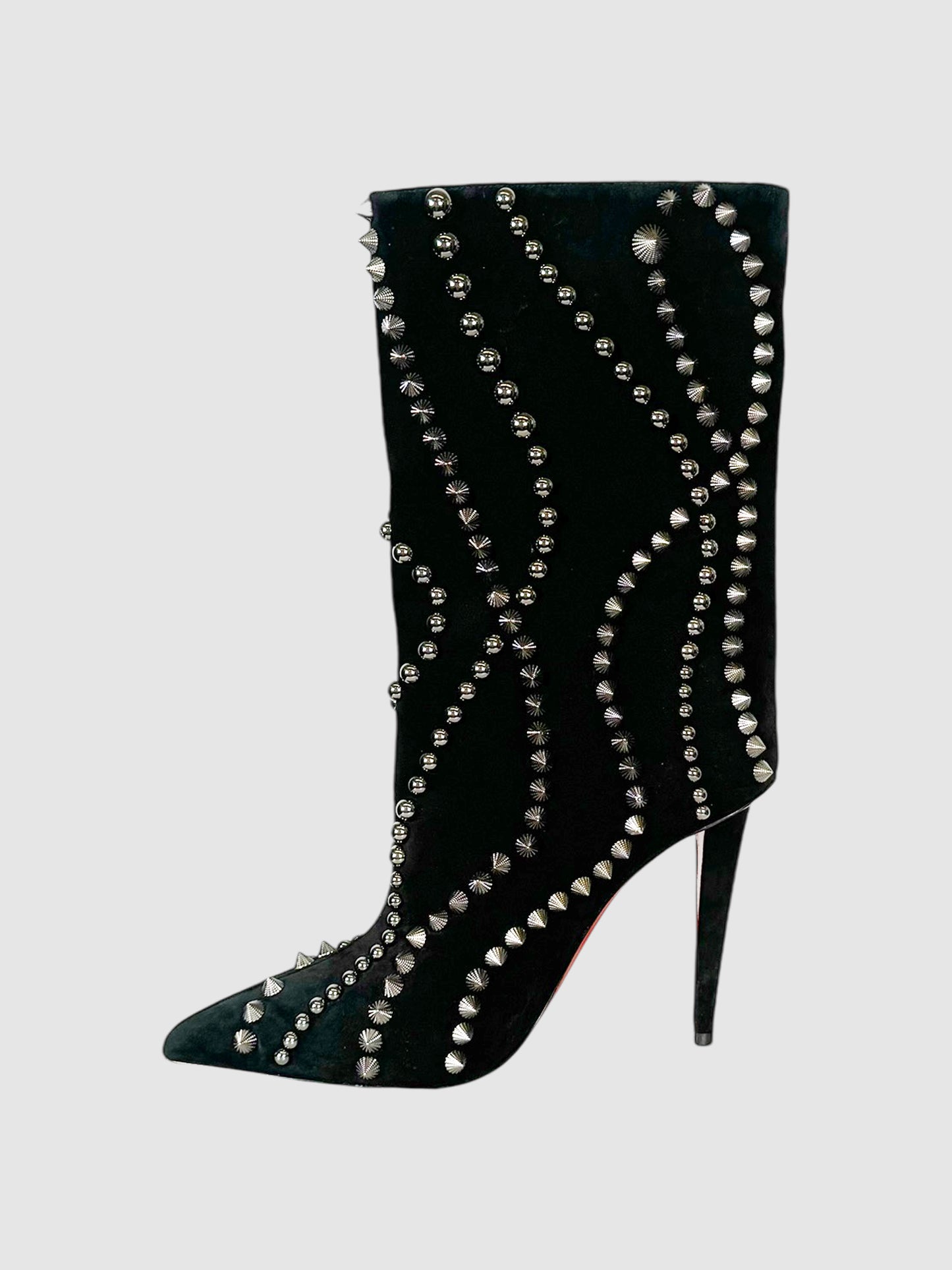 Astrilage Stivali Studded Stiletto Boots - Size 36